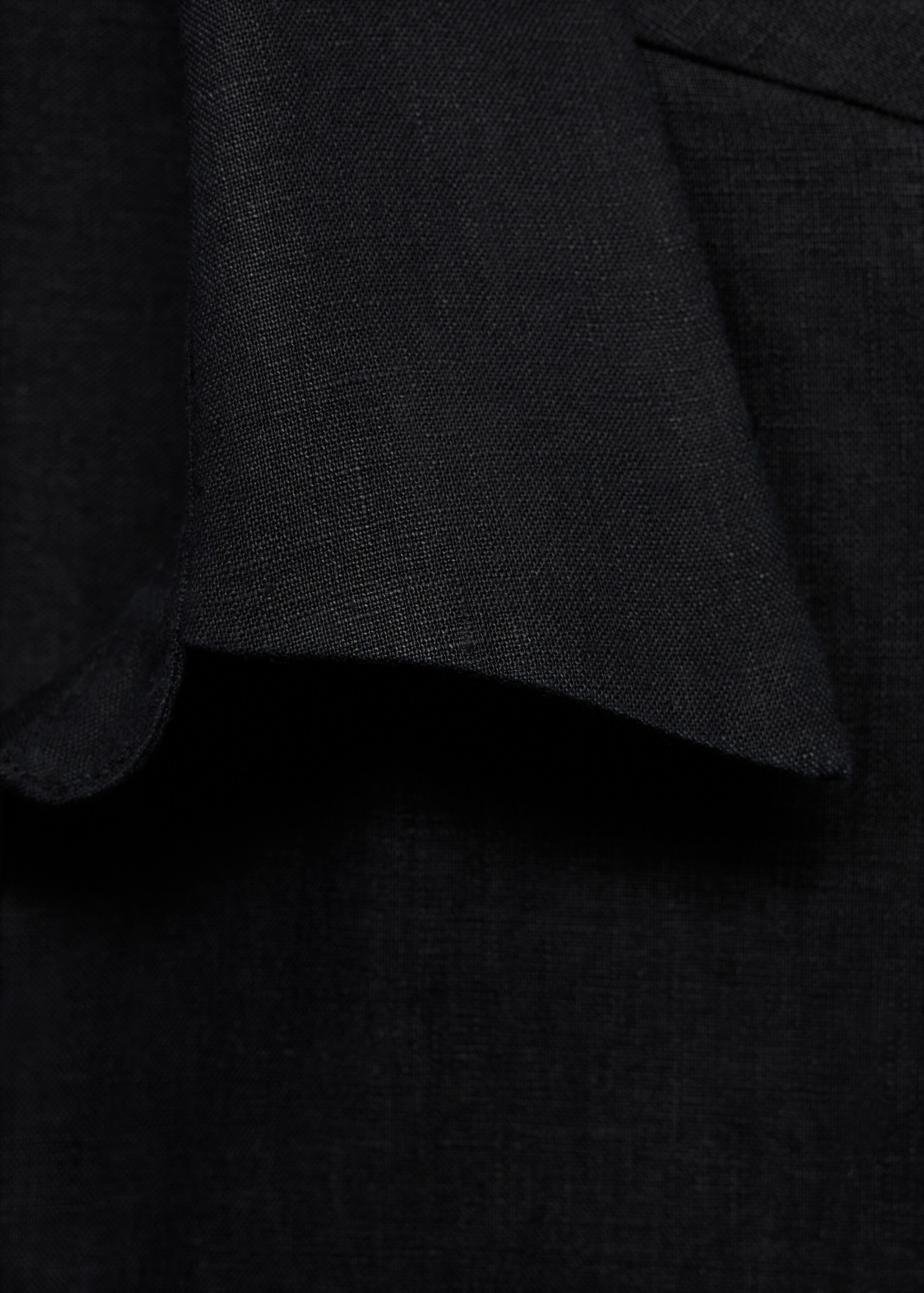 Linen oversized shirt - Details of the article 8