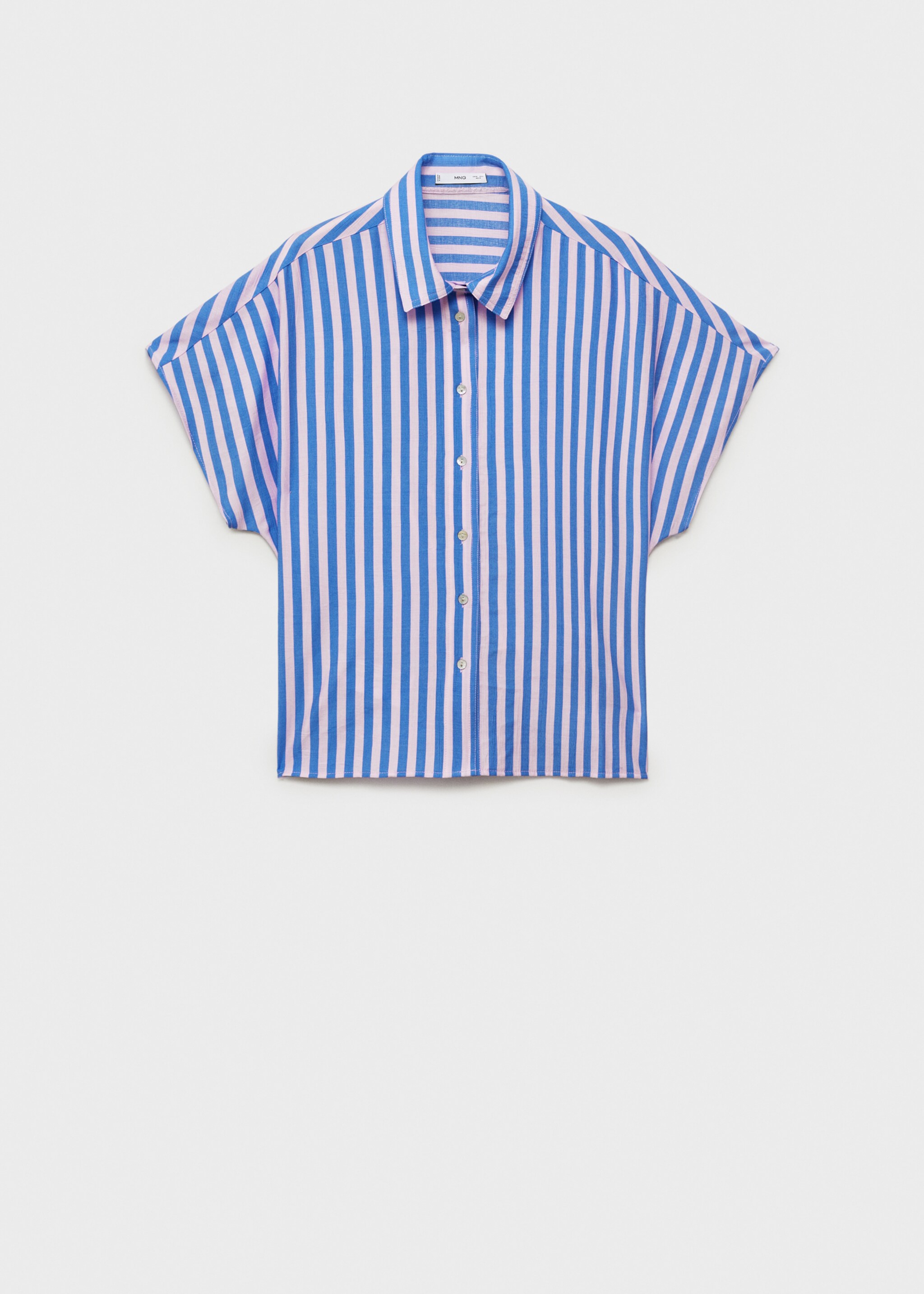 Chemise rayures manches courtes - Article sans modèle
