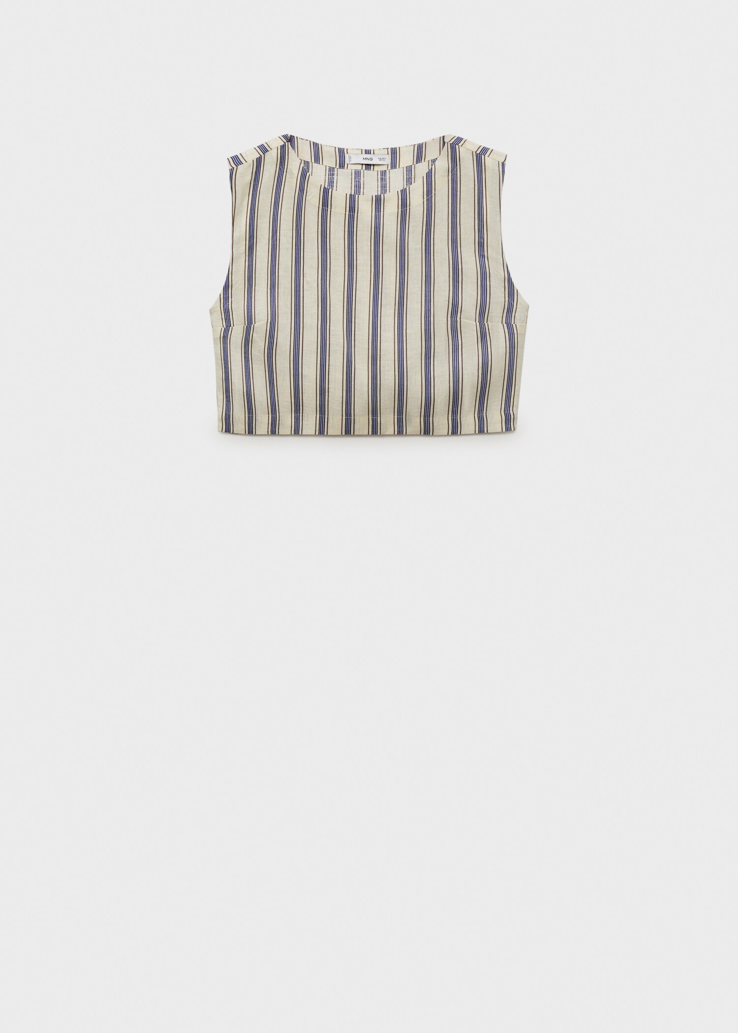 Top linho riscas - Artigo sem modelo