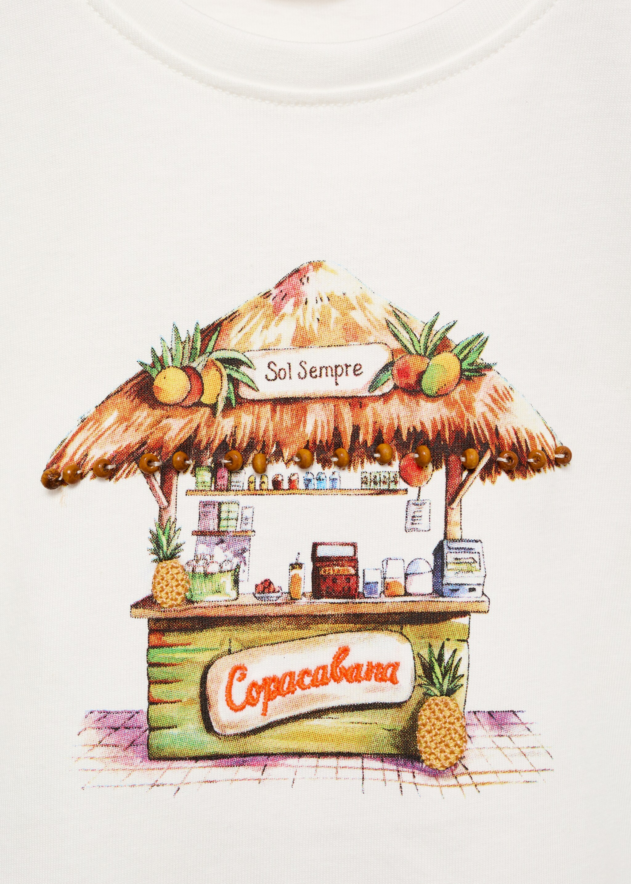 T-shirt en imprimé tropical - Détail de l'article 8