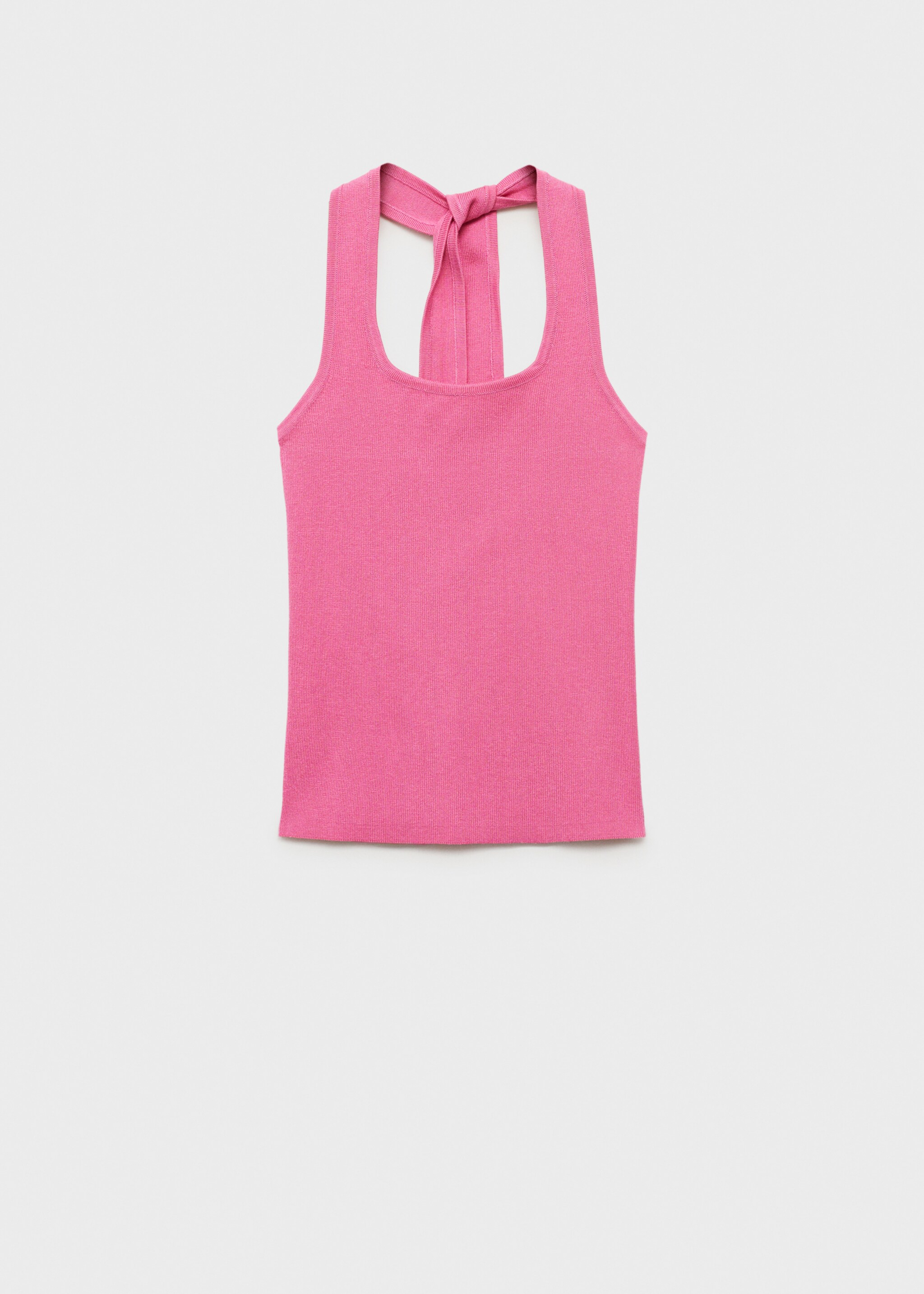 Knit halter top - Article without model