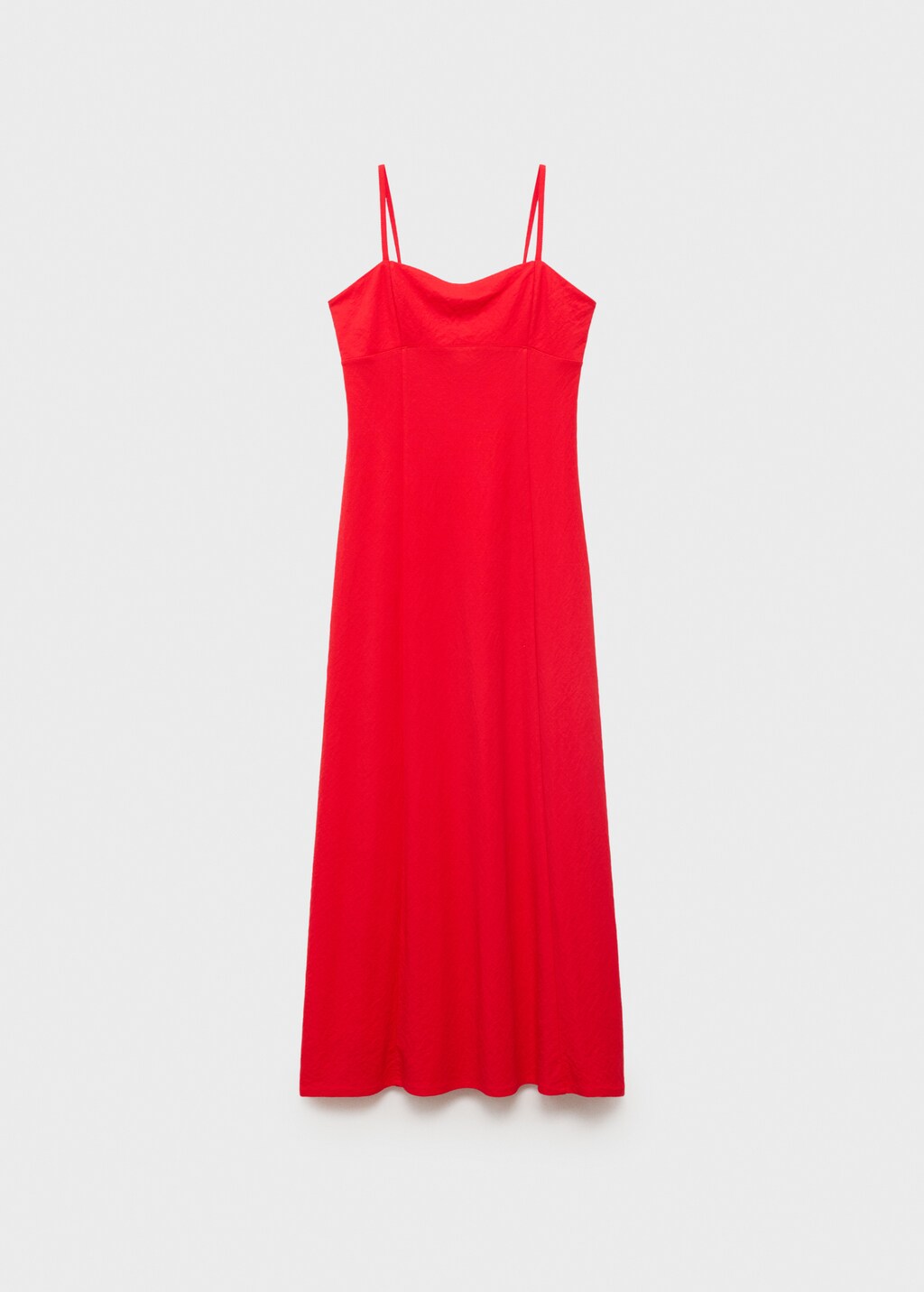Midi-dress with bow on the back - image 5
