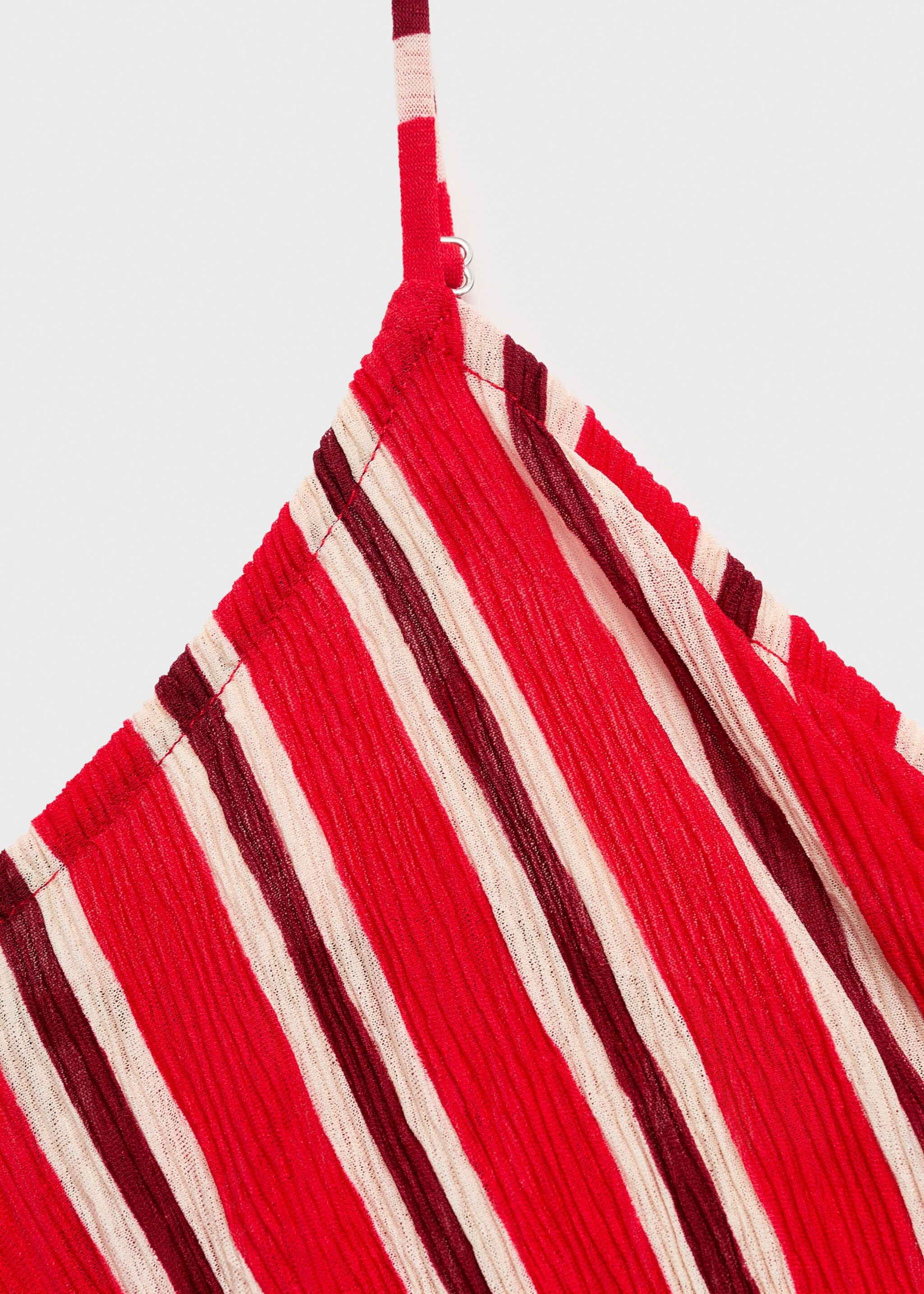 Vestido fruncido rayas - Detalle del artículo 8