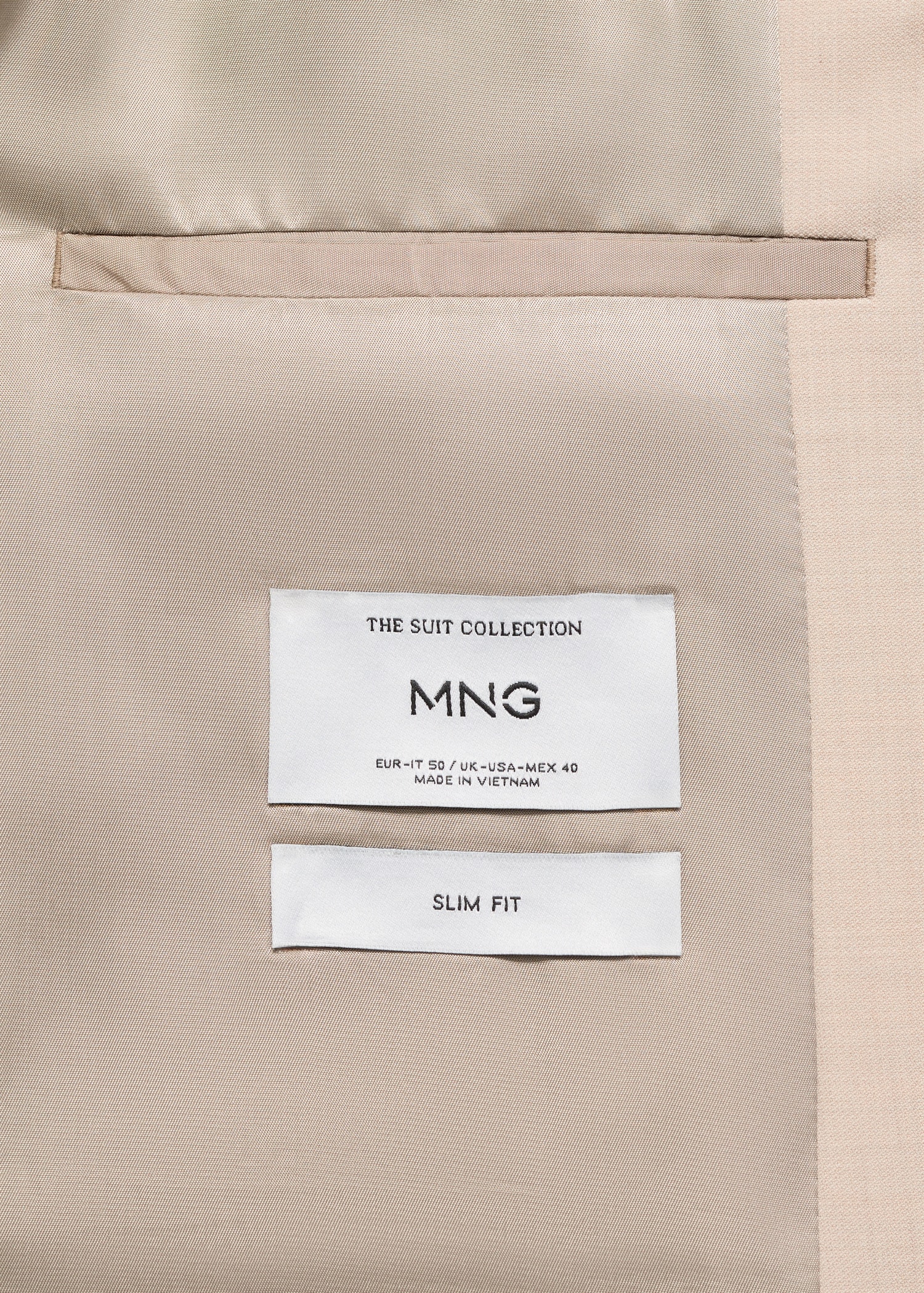 Milan slim-fit suit jacket - Details of the article 0