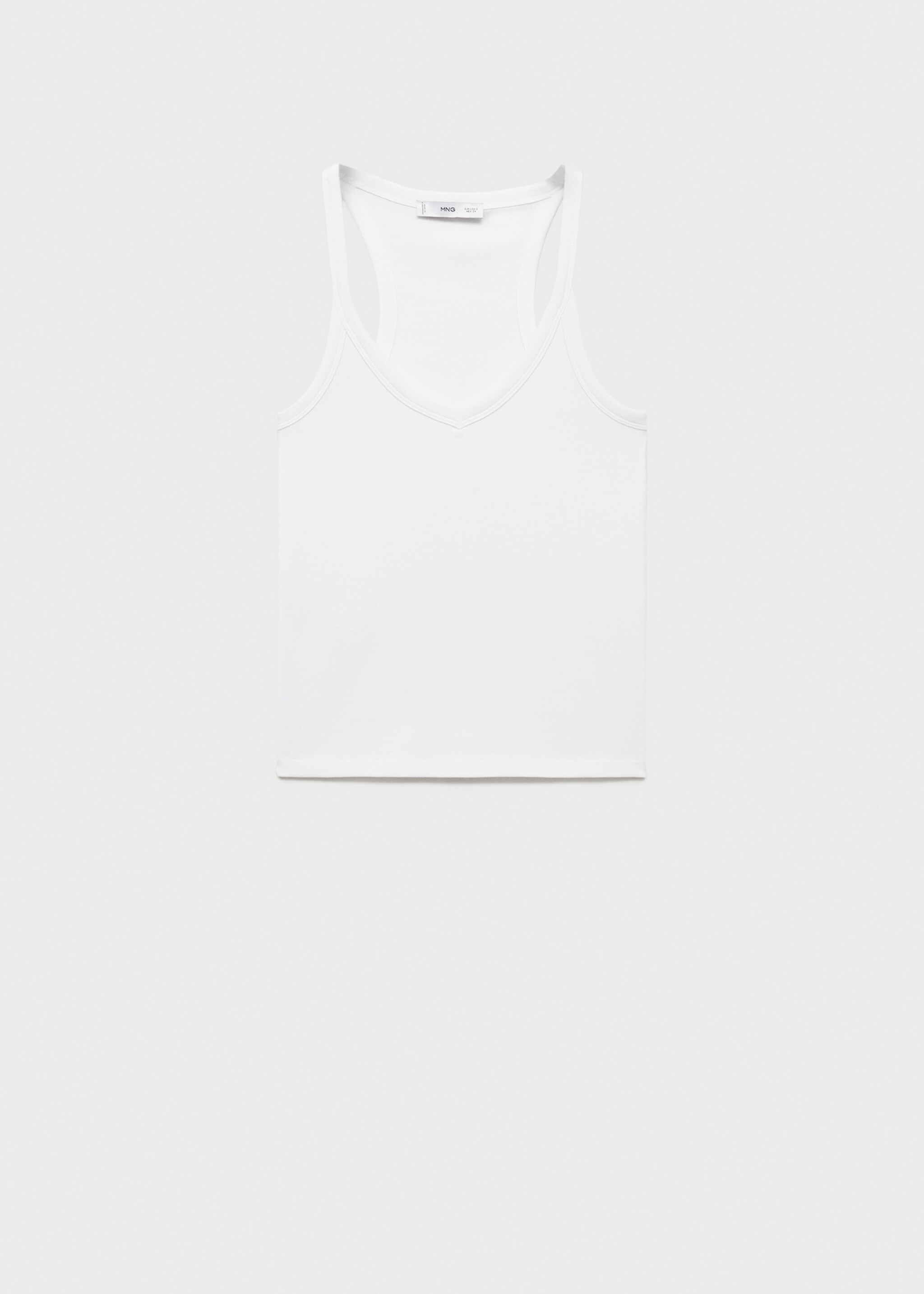 Cotton top with straps - Article without model