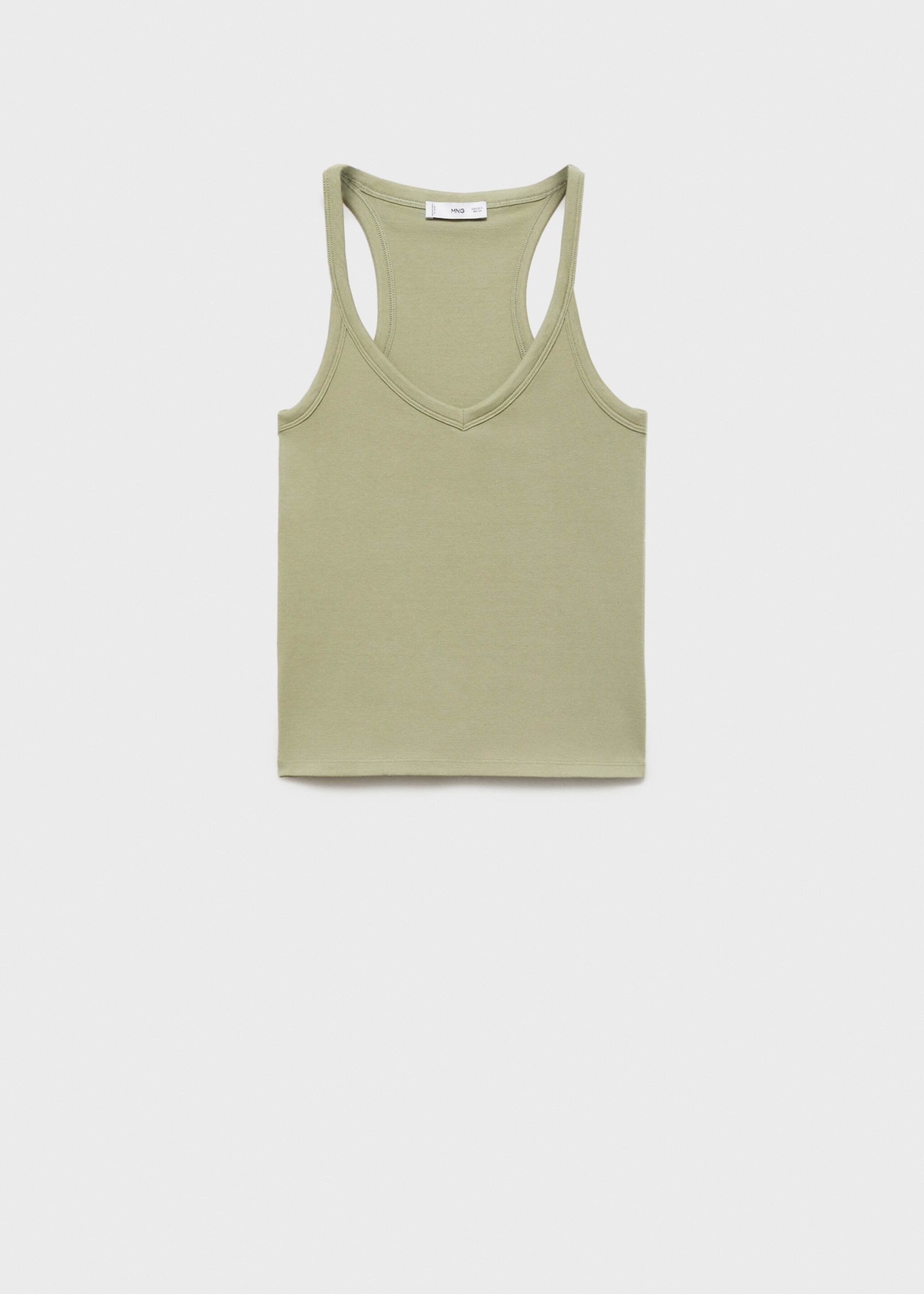 Cotton top with straps - Article without model