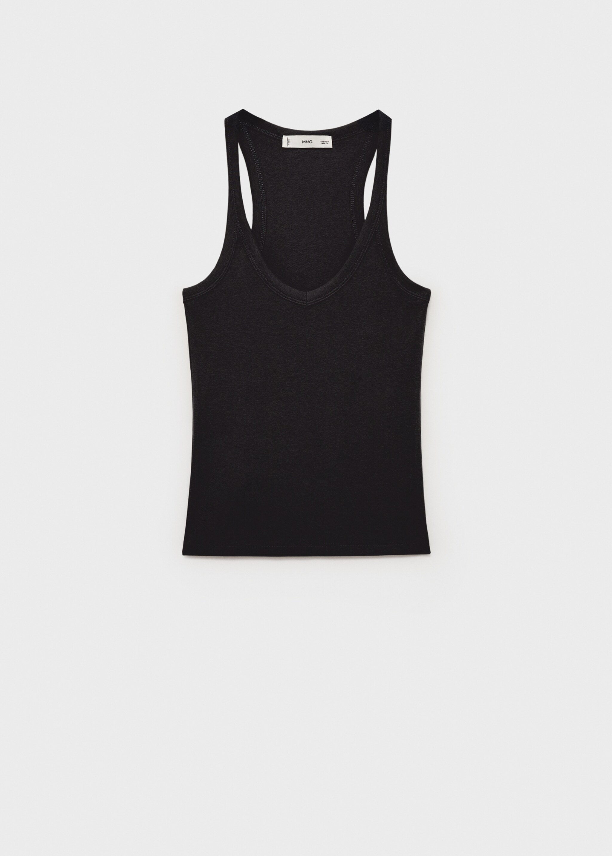 Cotton top with straps - Article without model