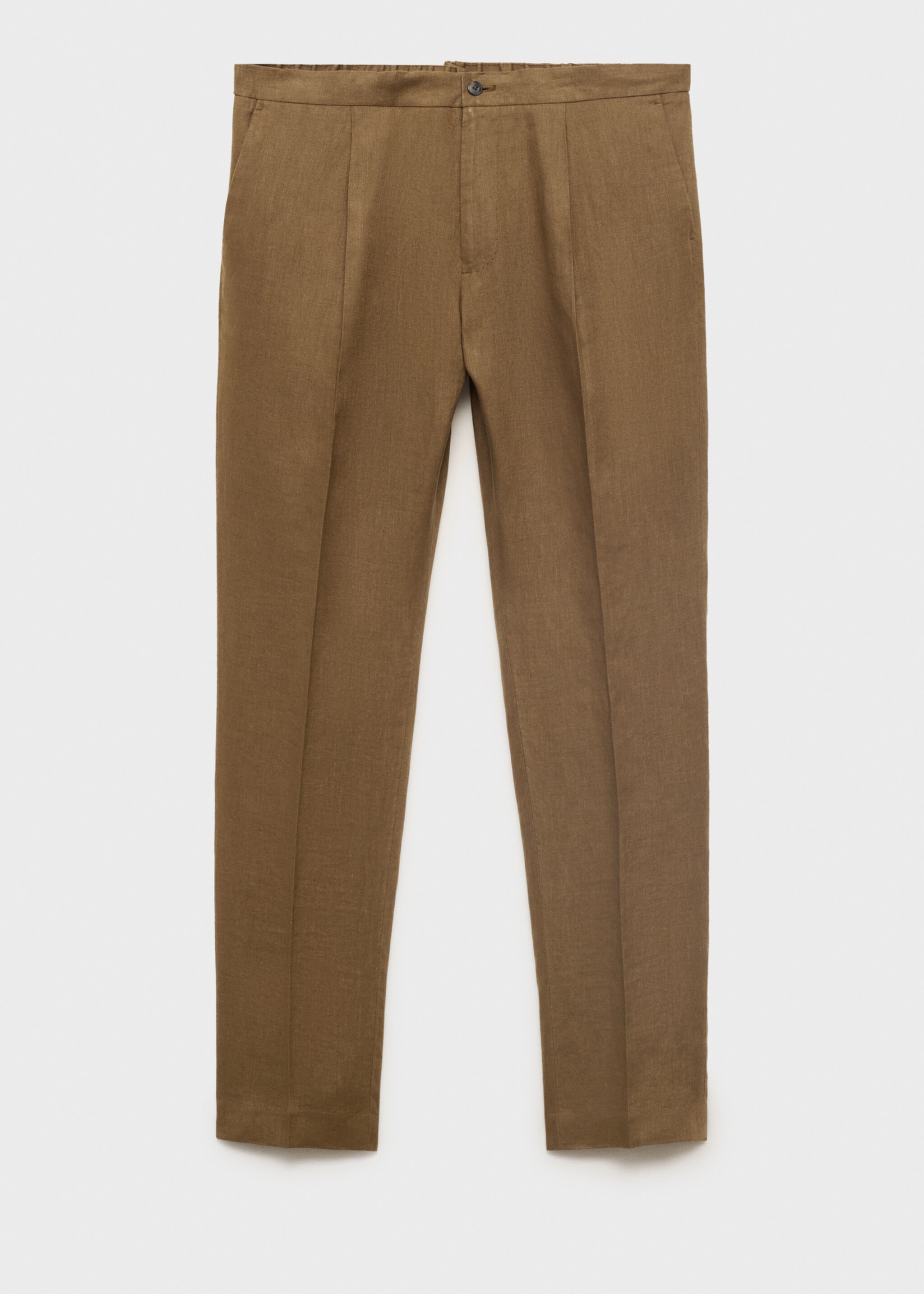 Salerno 100% linen slim fit suit trousers - Article without model