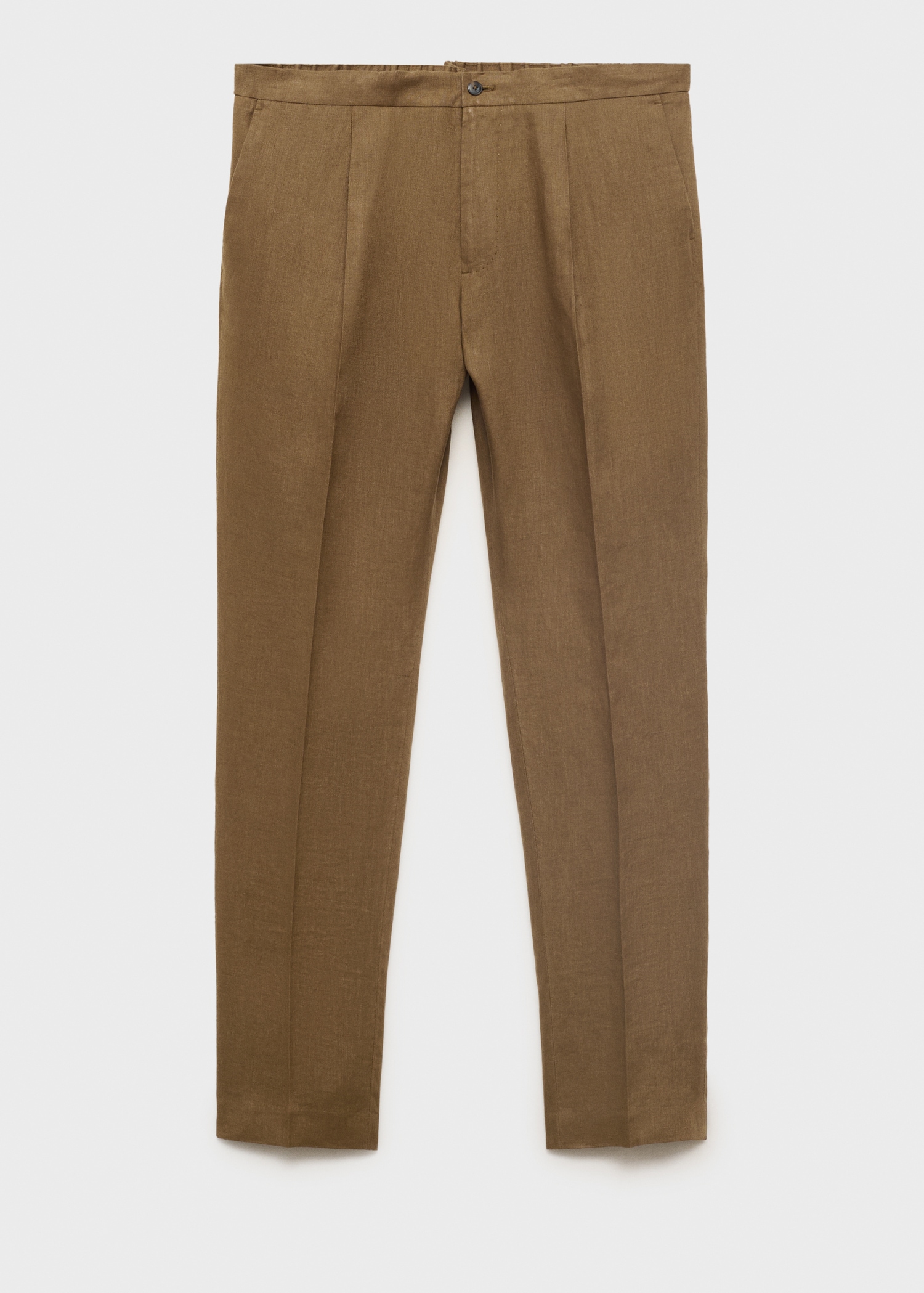 Salerno 100% linen slim fit suit trousers - Article without model