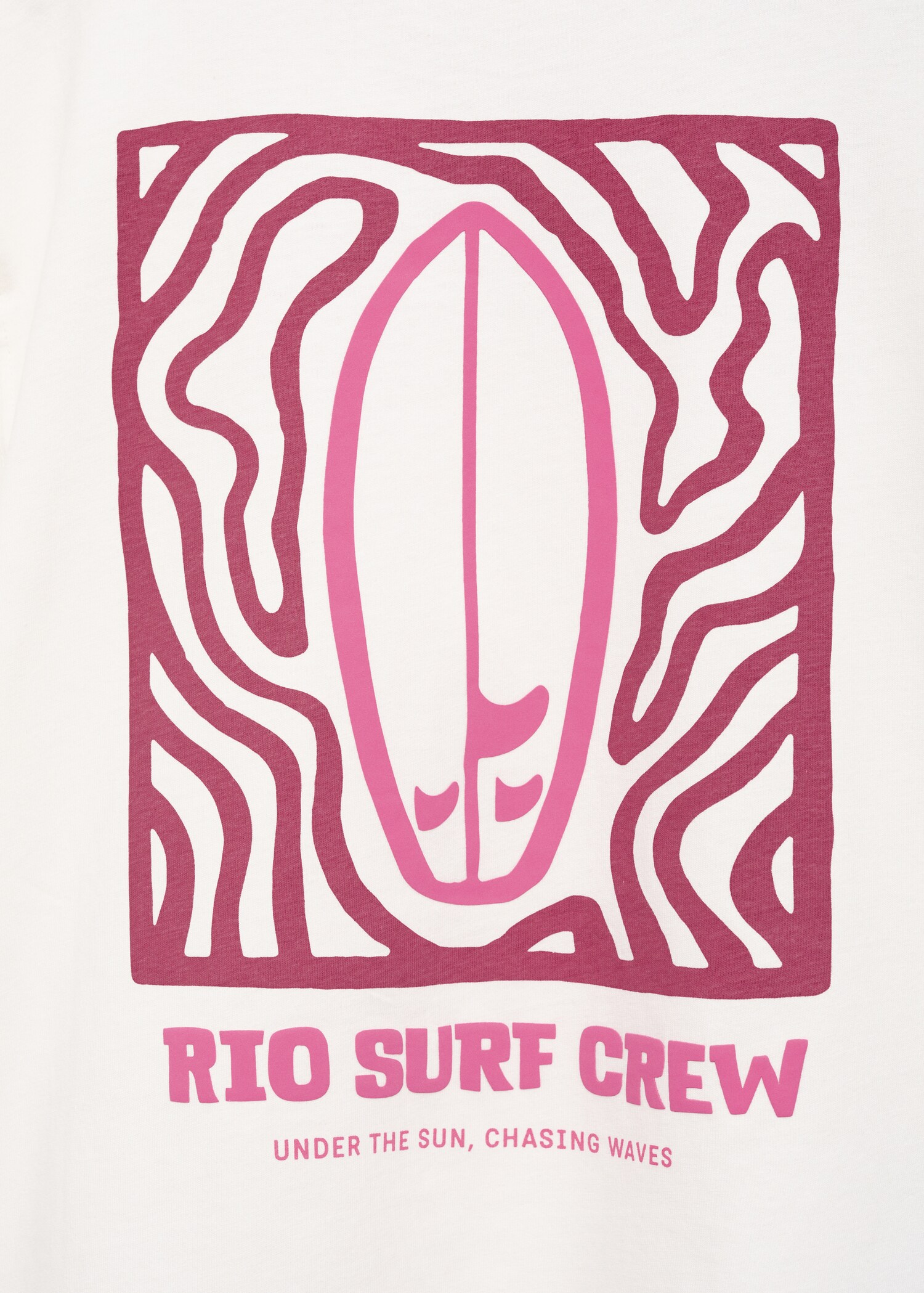 Surf printed t-shirt - Details of the article 0