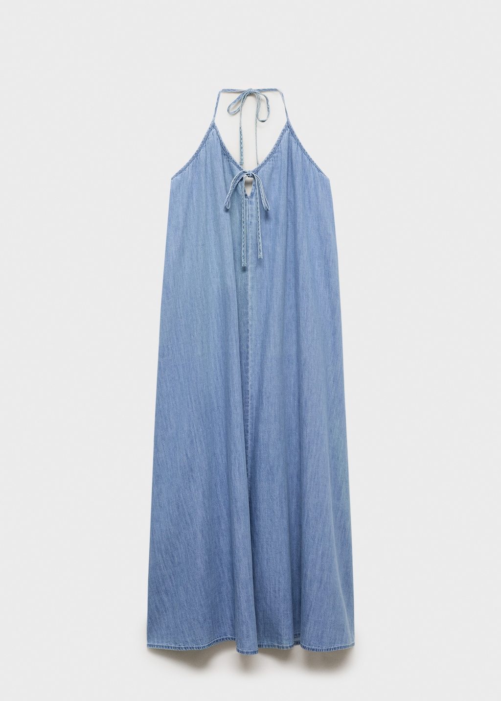 Strappy denim dress - image 5