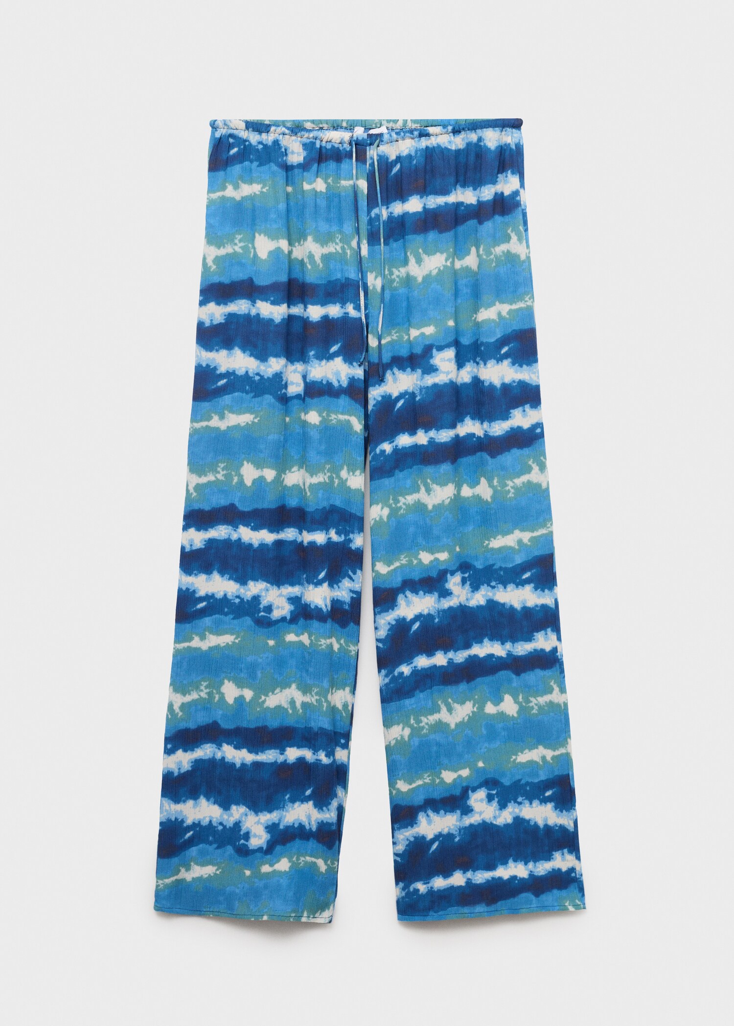 Trousers with tie-dye print - Article without model