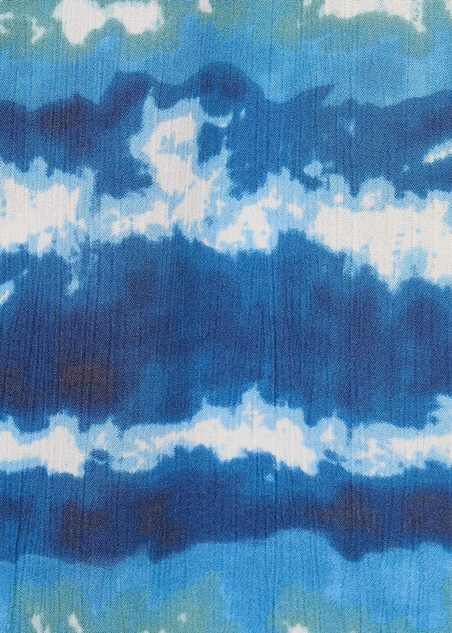 Trousers with tie-dye print - Details of the article 0