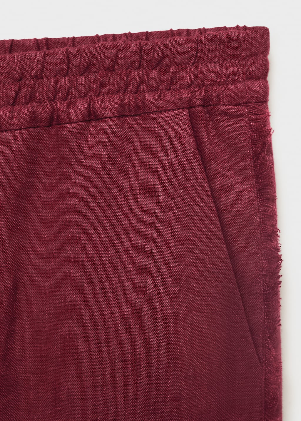 【新品未使用・タグ付き】【Nalm.】burgundy cotton pants burgundy cotton pants | Nalm.