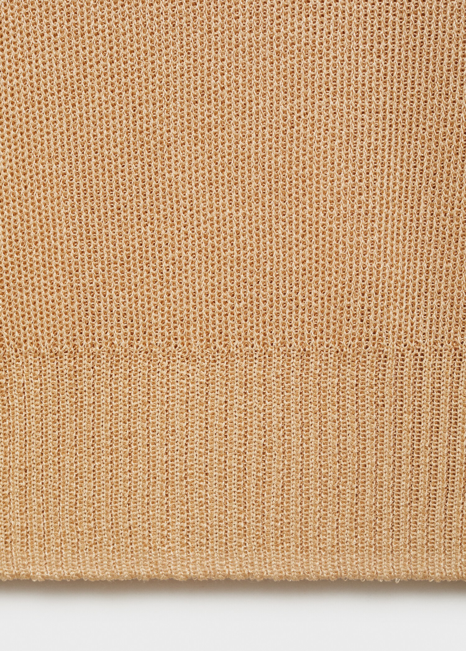 Short-sleeved crop sweater - Details of the article 0