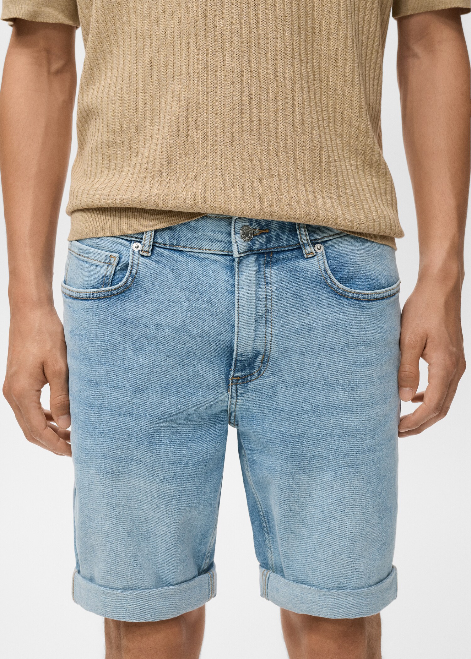 Bermudas vaqueras slim fit - Detalle del artículo 1