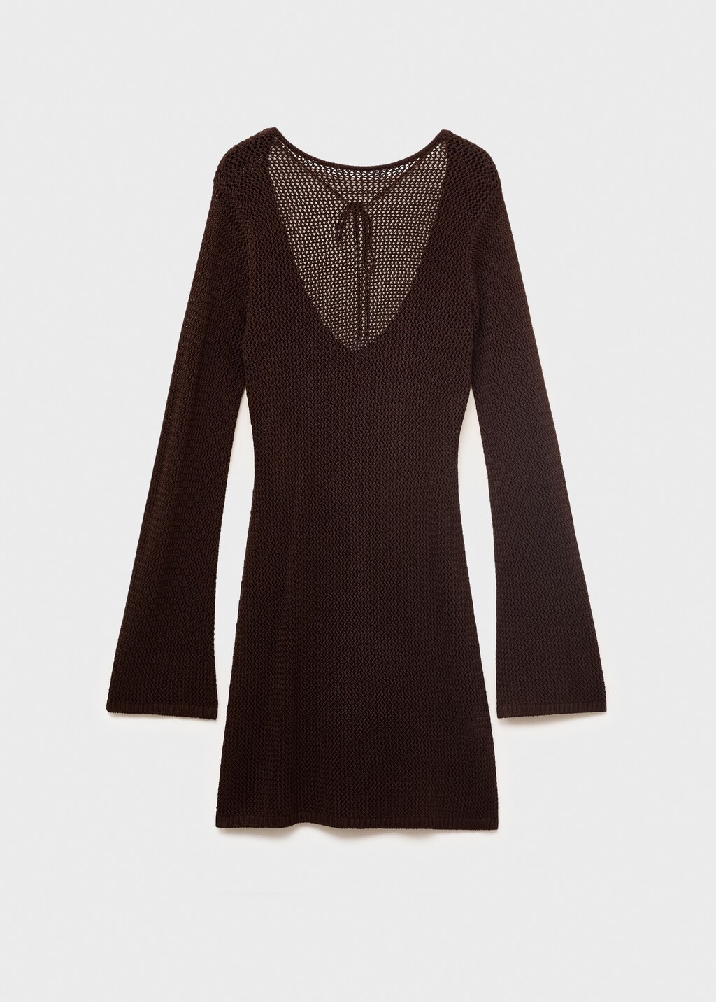 Open back crochet dress