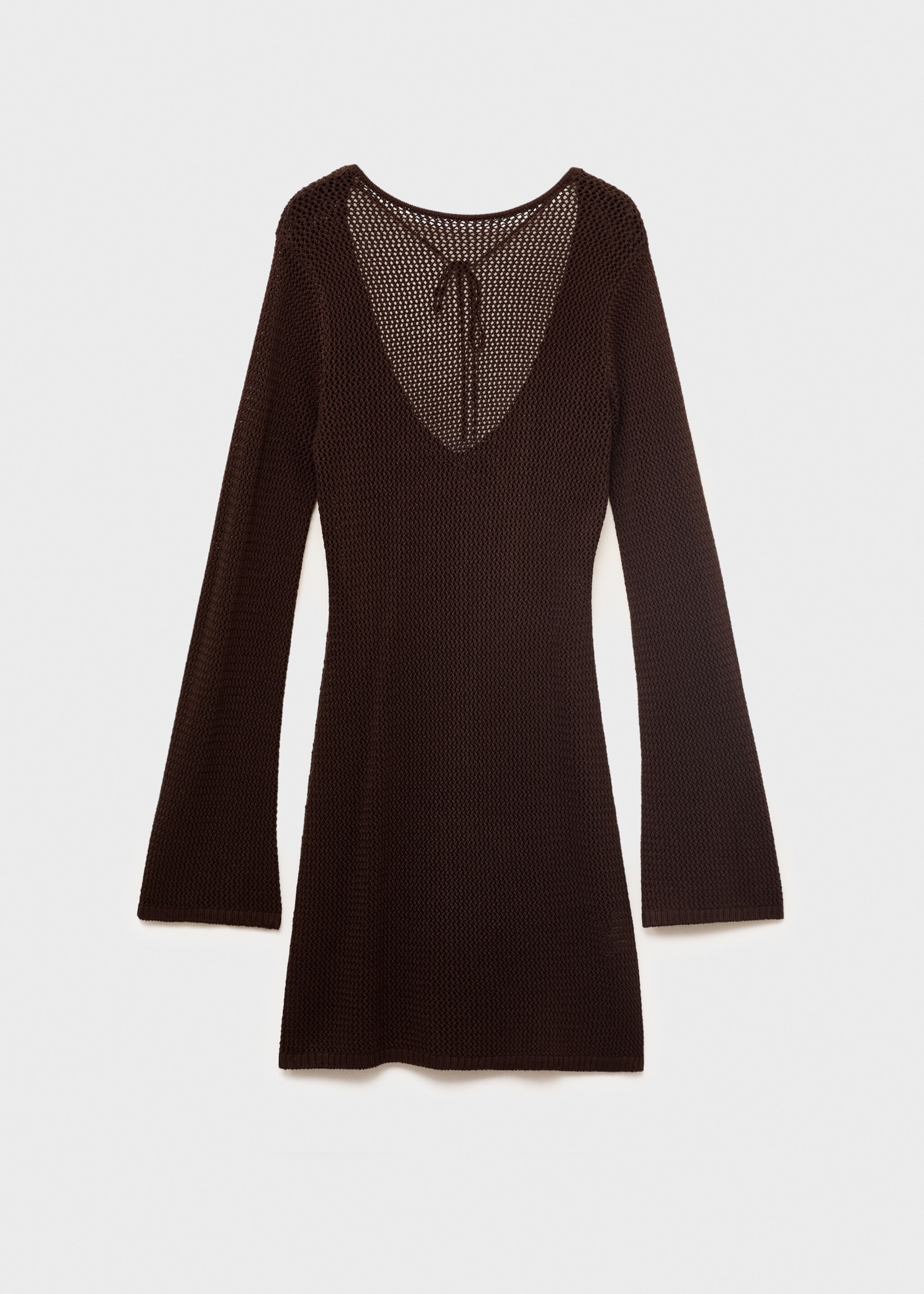 Open back crochet dress - Article without model