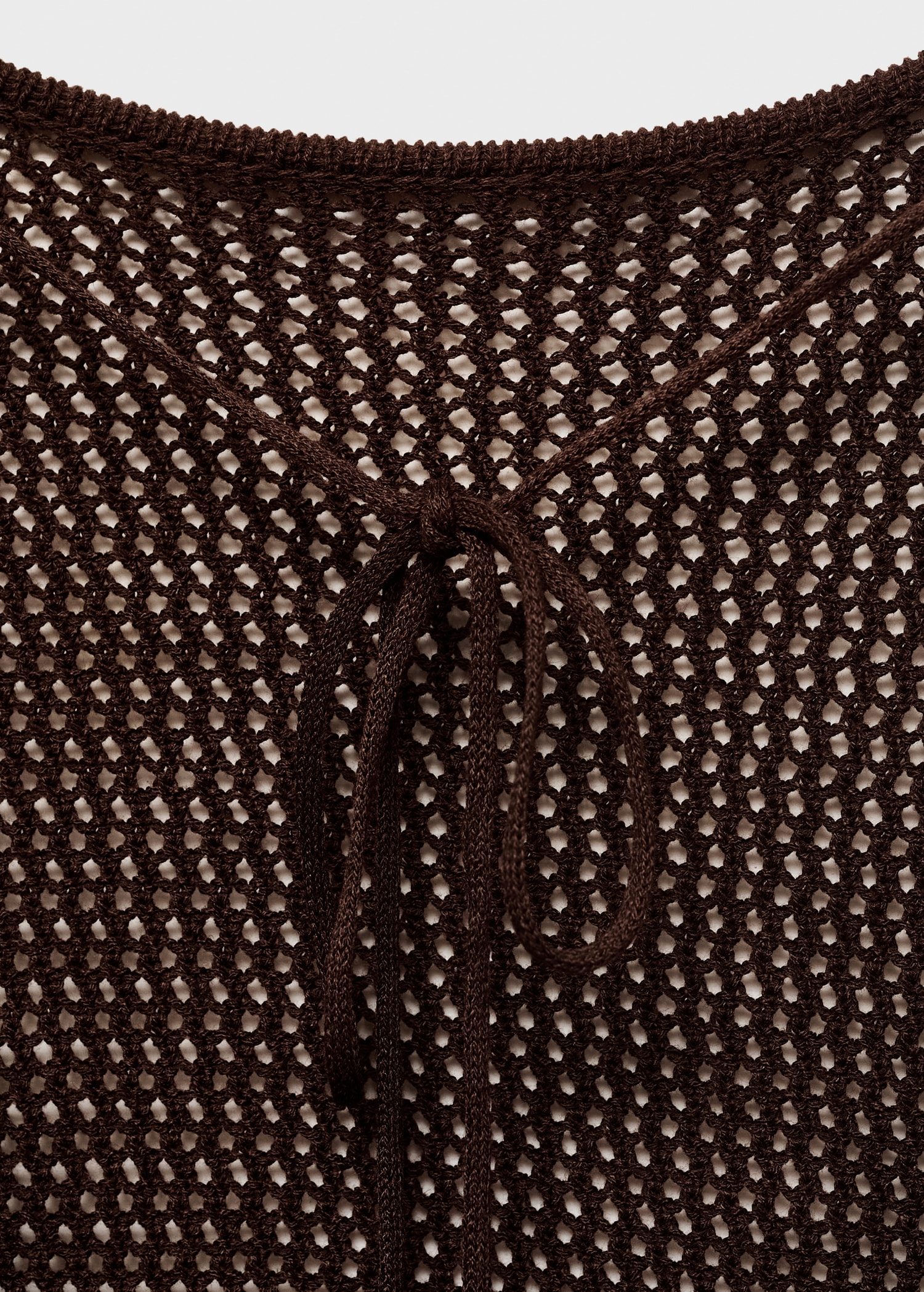 Open back crochet dress - Details of the article 0