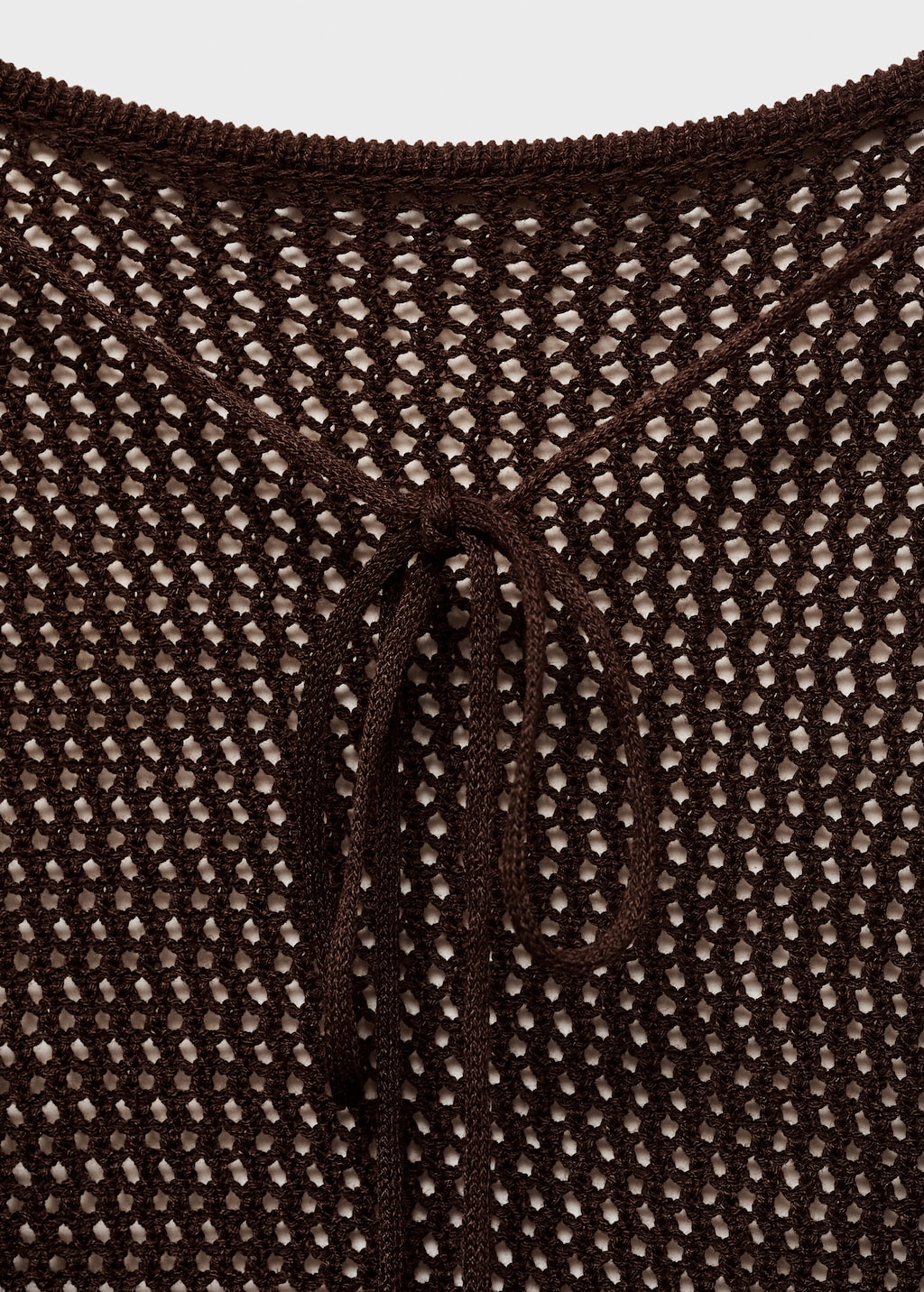 Open back crochet dress