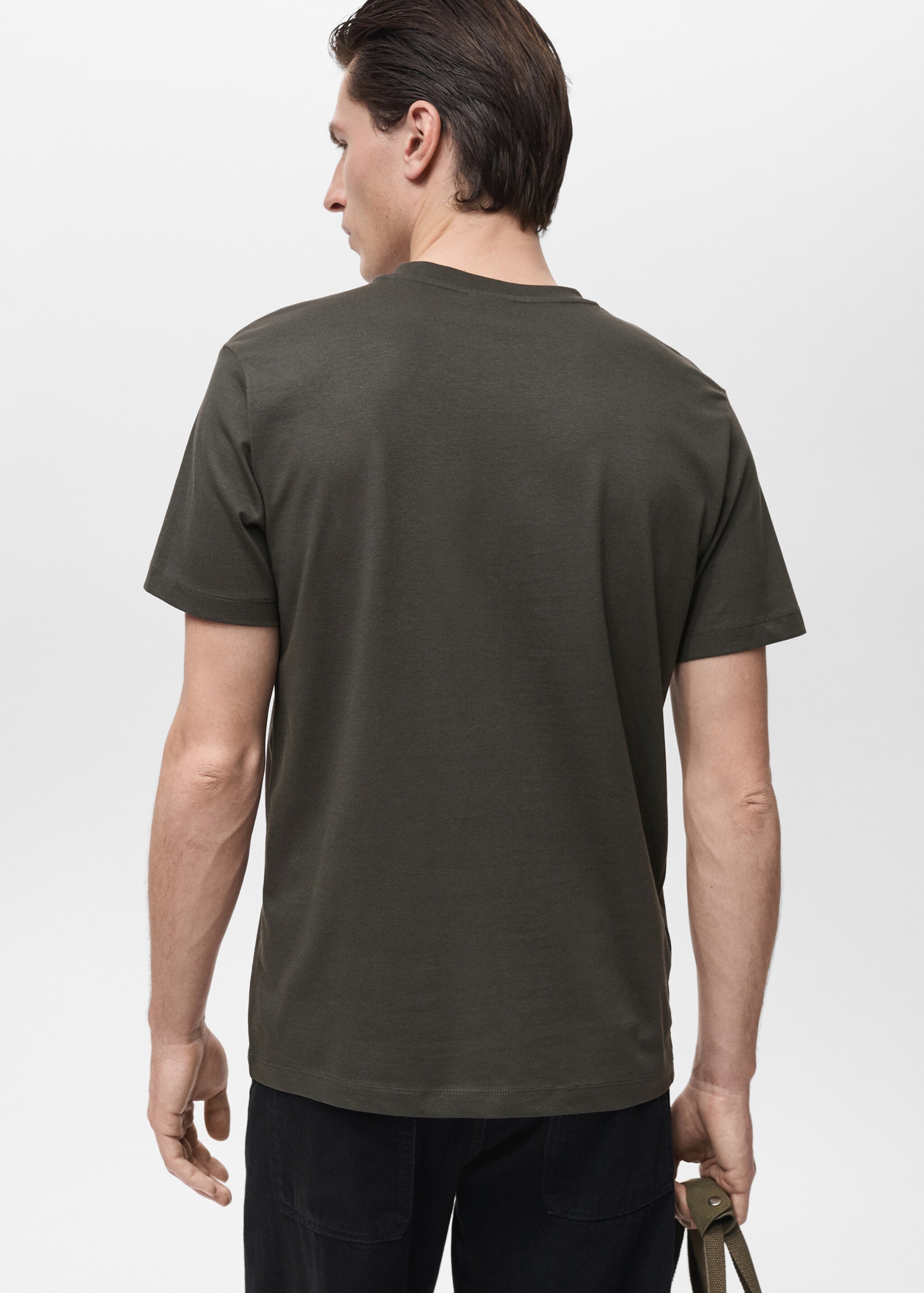 Camiseta cuello pico - Reverso del artículo