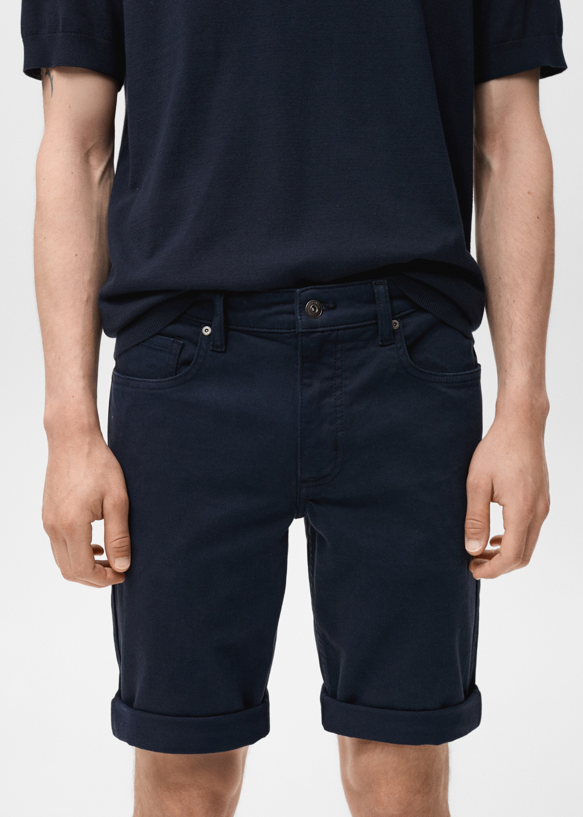 Jeansbermudas slim fit - Detaljer om artikeln 1