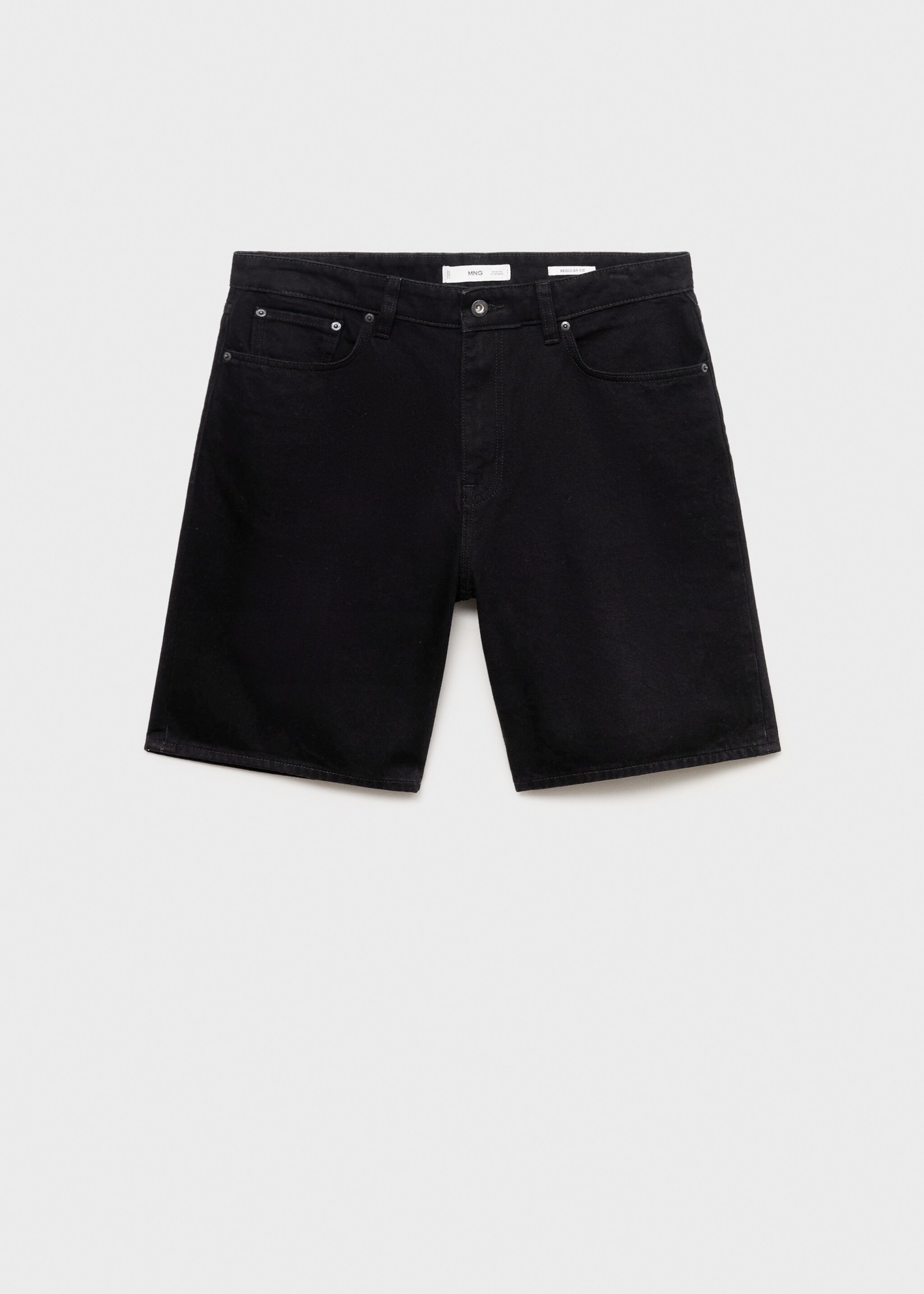 Denimbermudas regular fit - Artikel utan modell