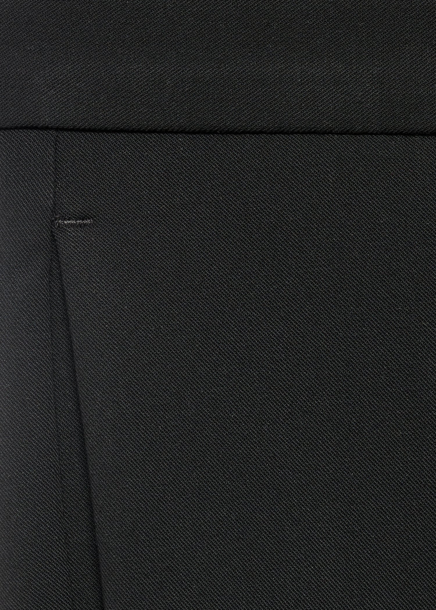 Celana panjang setelan super slim-fit kain stretch - Rincian barang 0