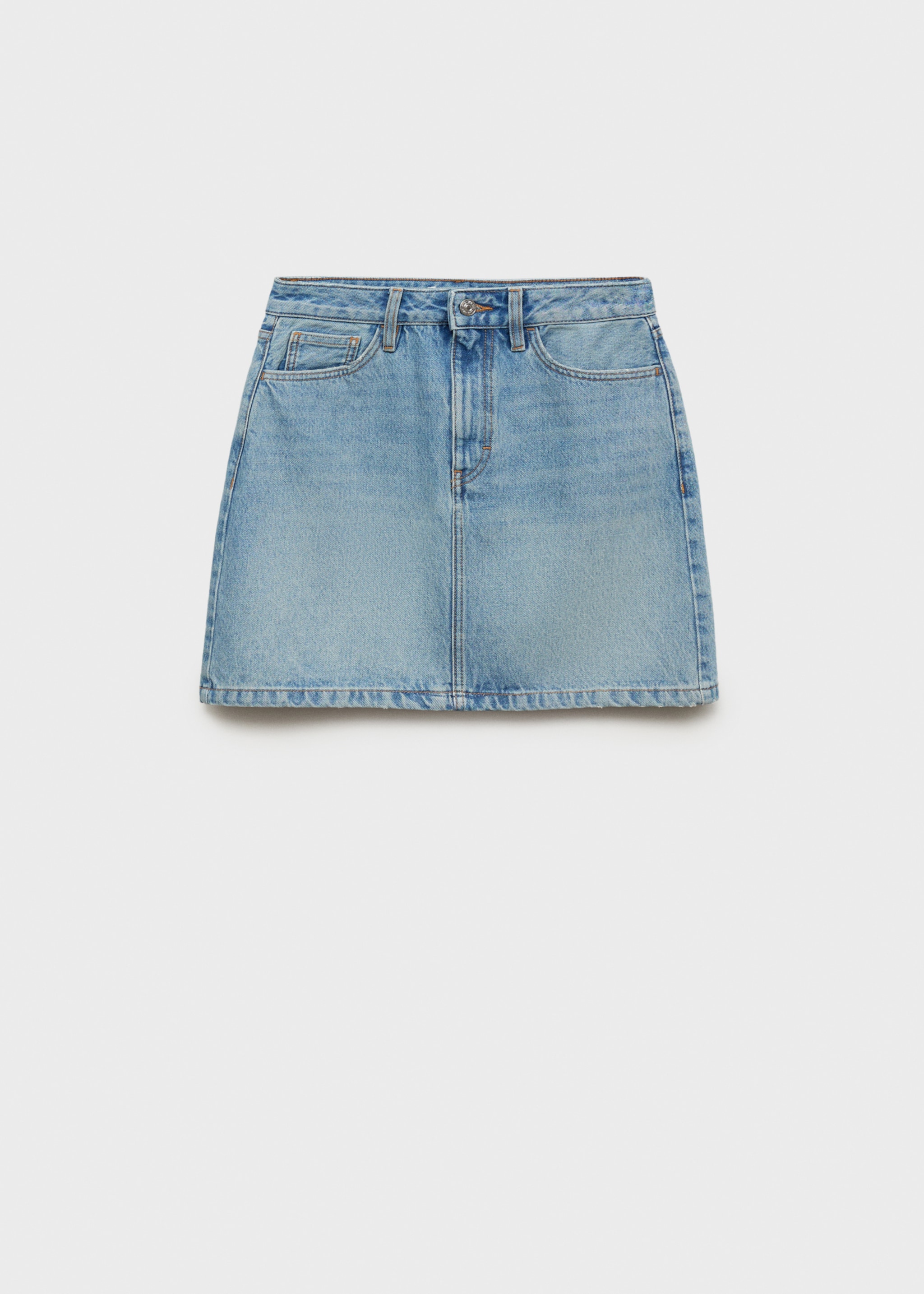 Denim short skirt - Article without model