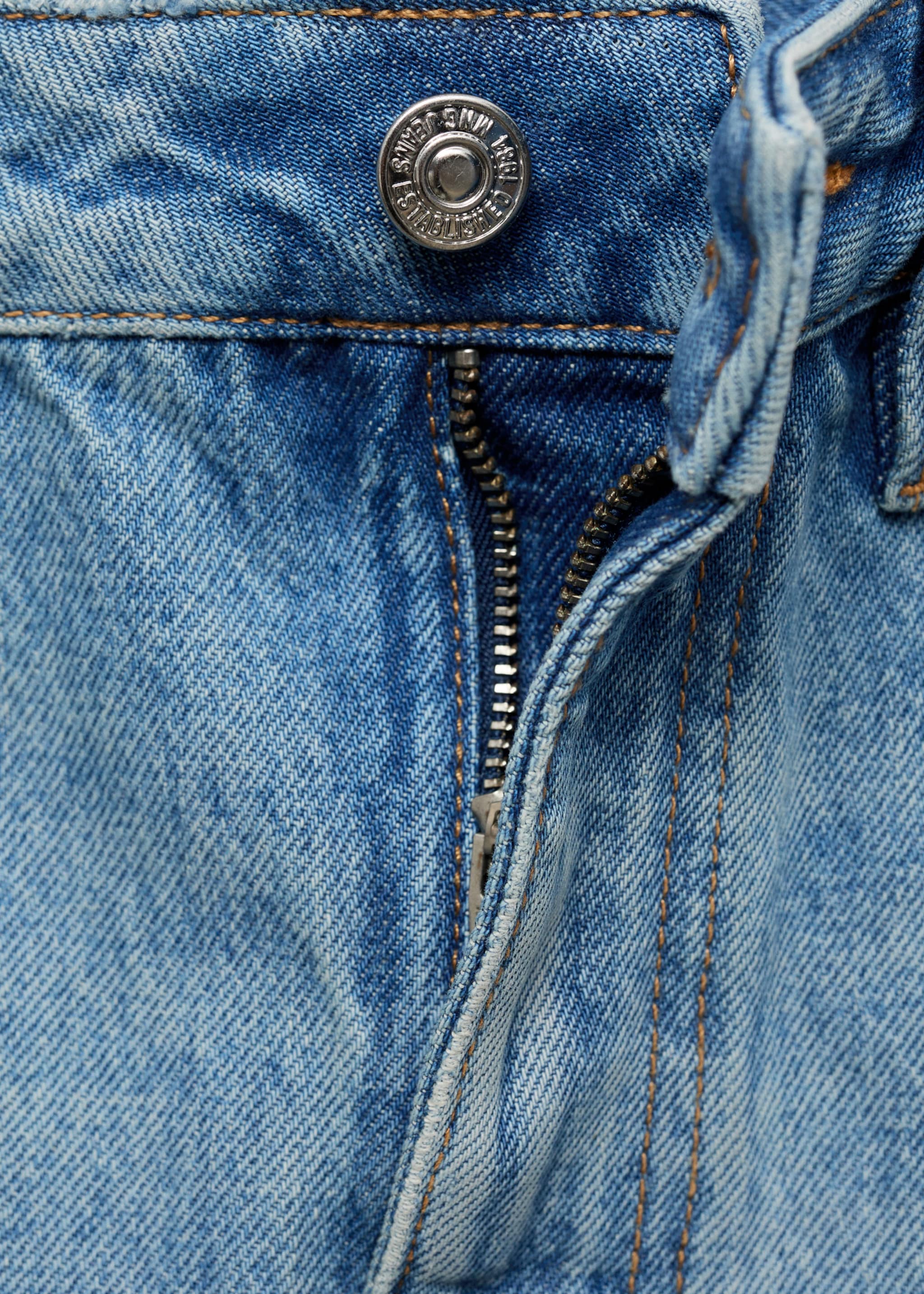 Denim short skirt - Details of the article 8