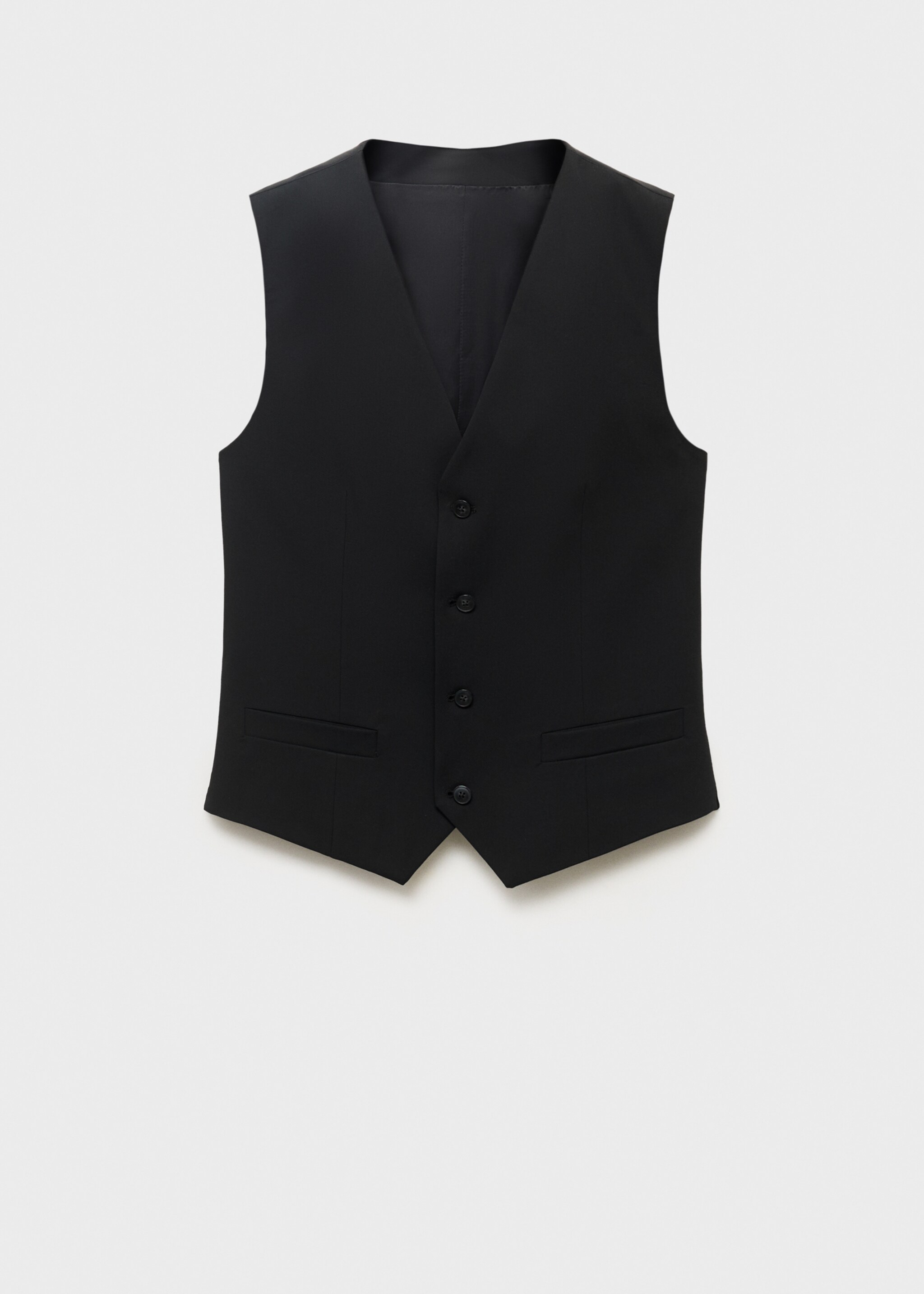 Paris super slim-fit suit waistcoat - Article without model