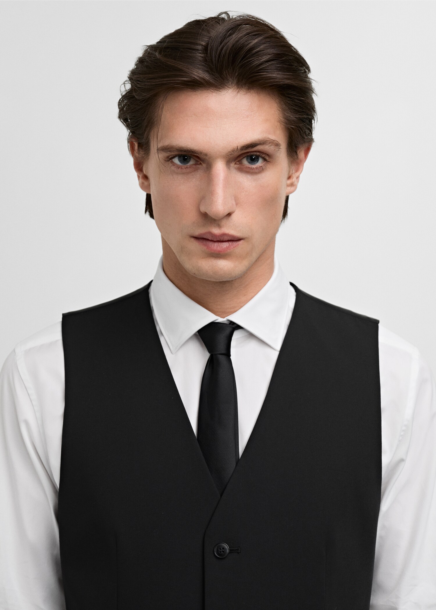 Paris super slim-fit suit vest - Details of the article 1