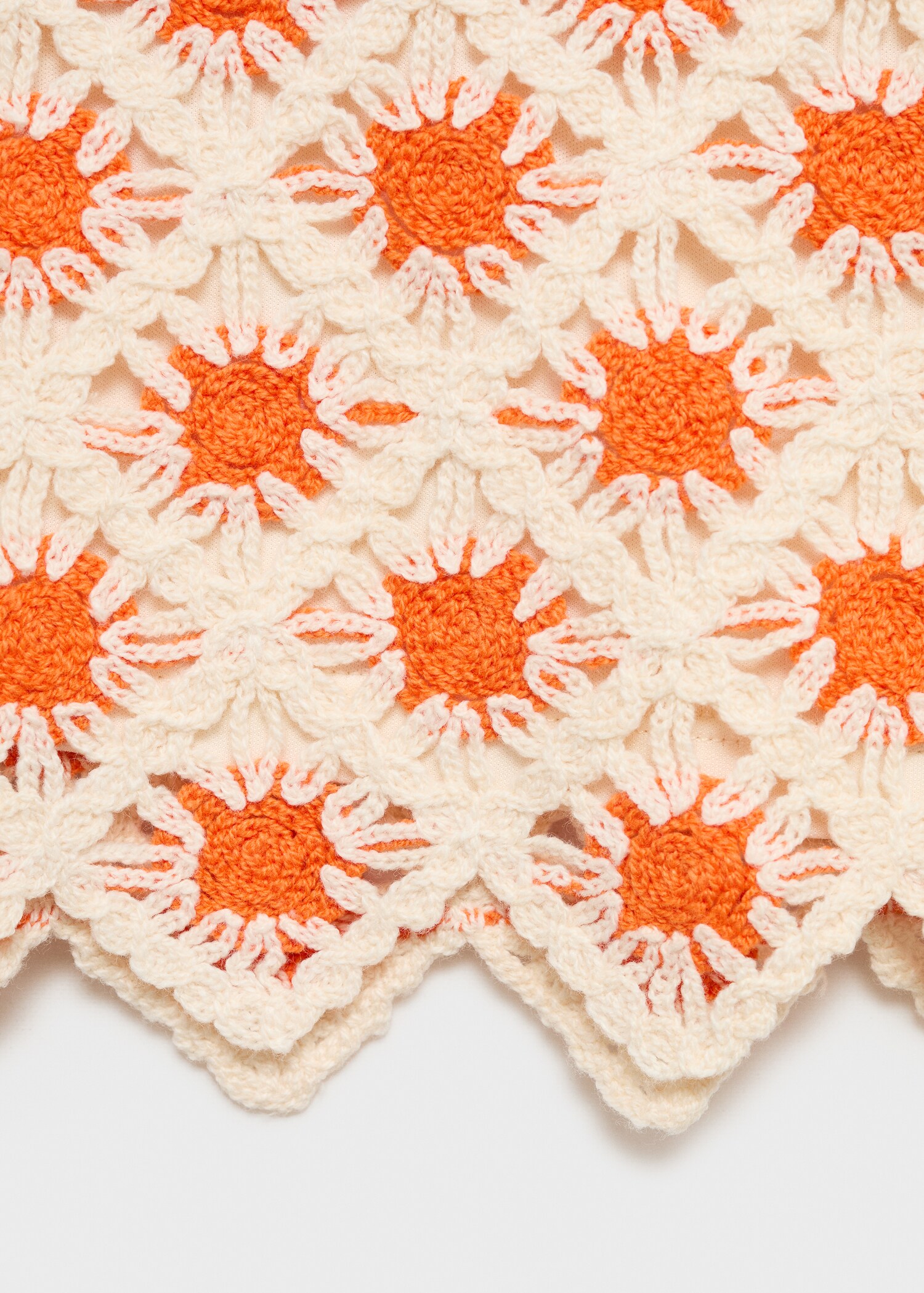 Crochet mini skirt - Details of the article 8