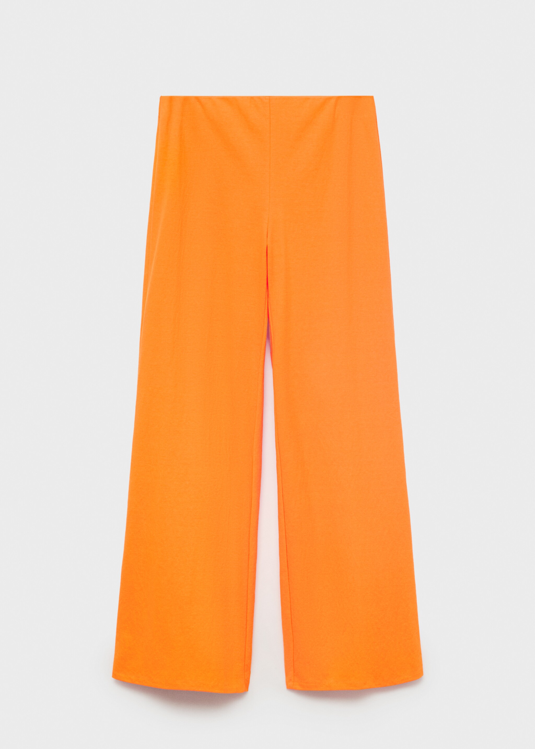 Flowy straight-fit trousers - Article without model