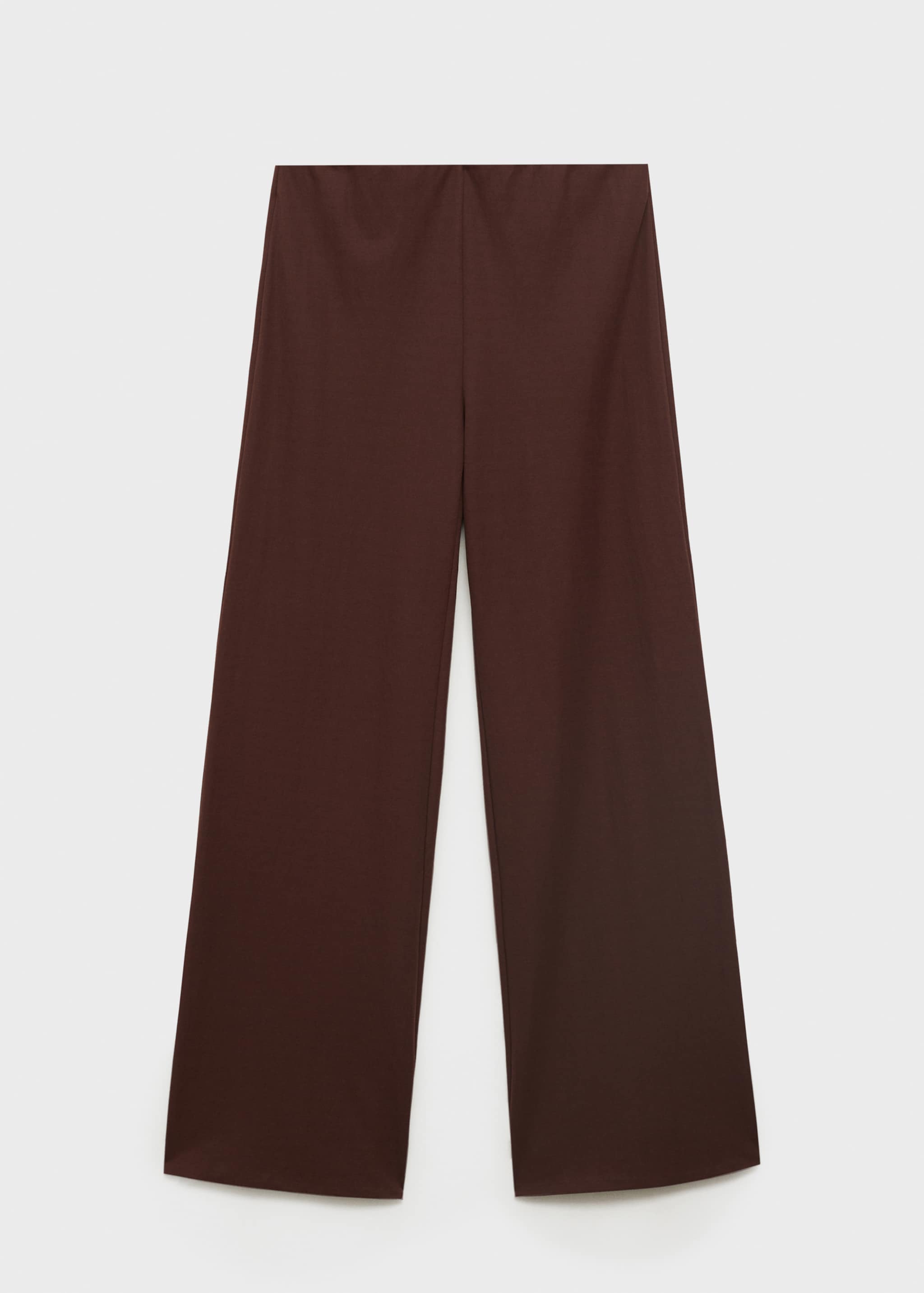 Flowy straight-fit trousers - Article without model