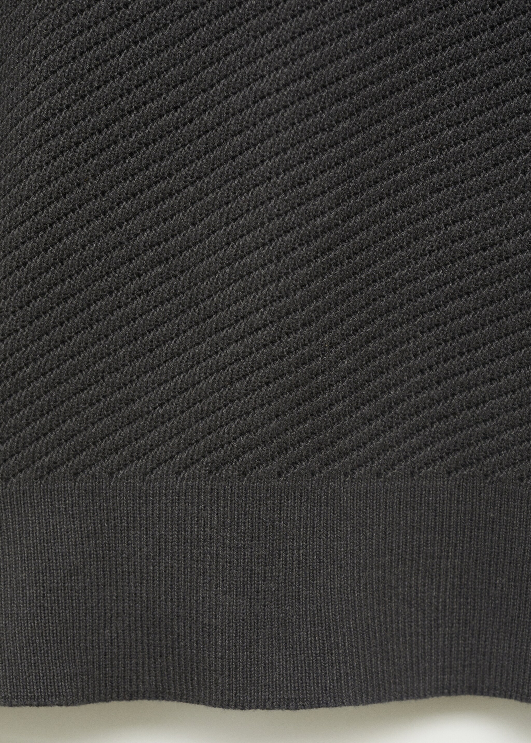Ajour poloshirt met rits - Detail van het artikel 0