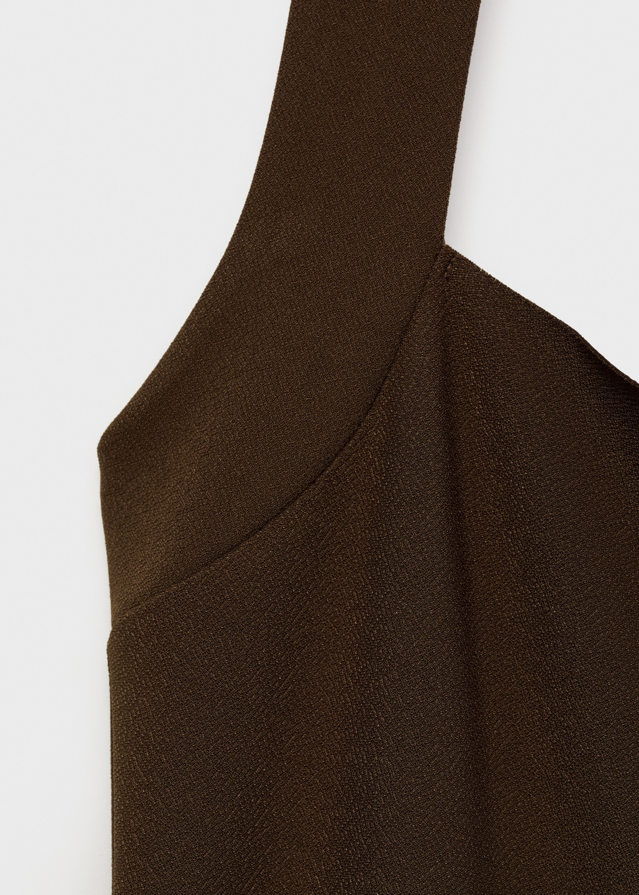 Long halter-neck dress - Details of the article 8