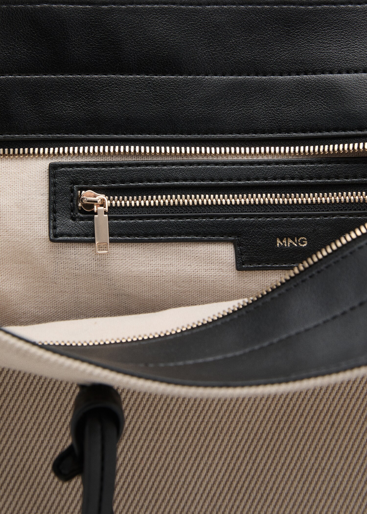 Bolso shopper canvas contraste - Detalle del artículo 2