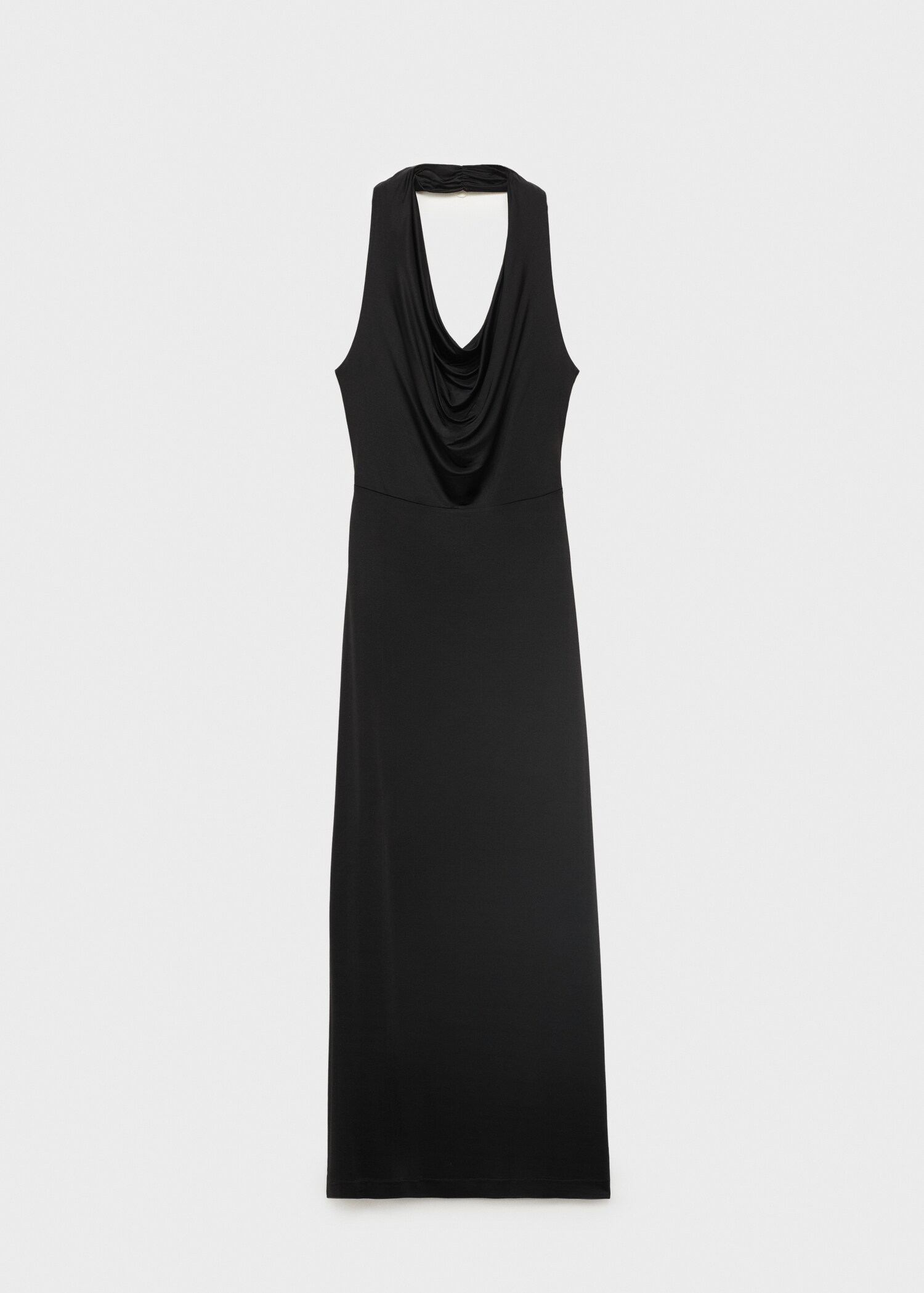Vestido drapeado espalda abierta - Artículo sin modelo