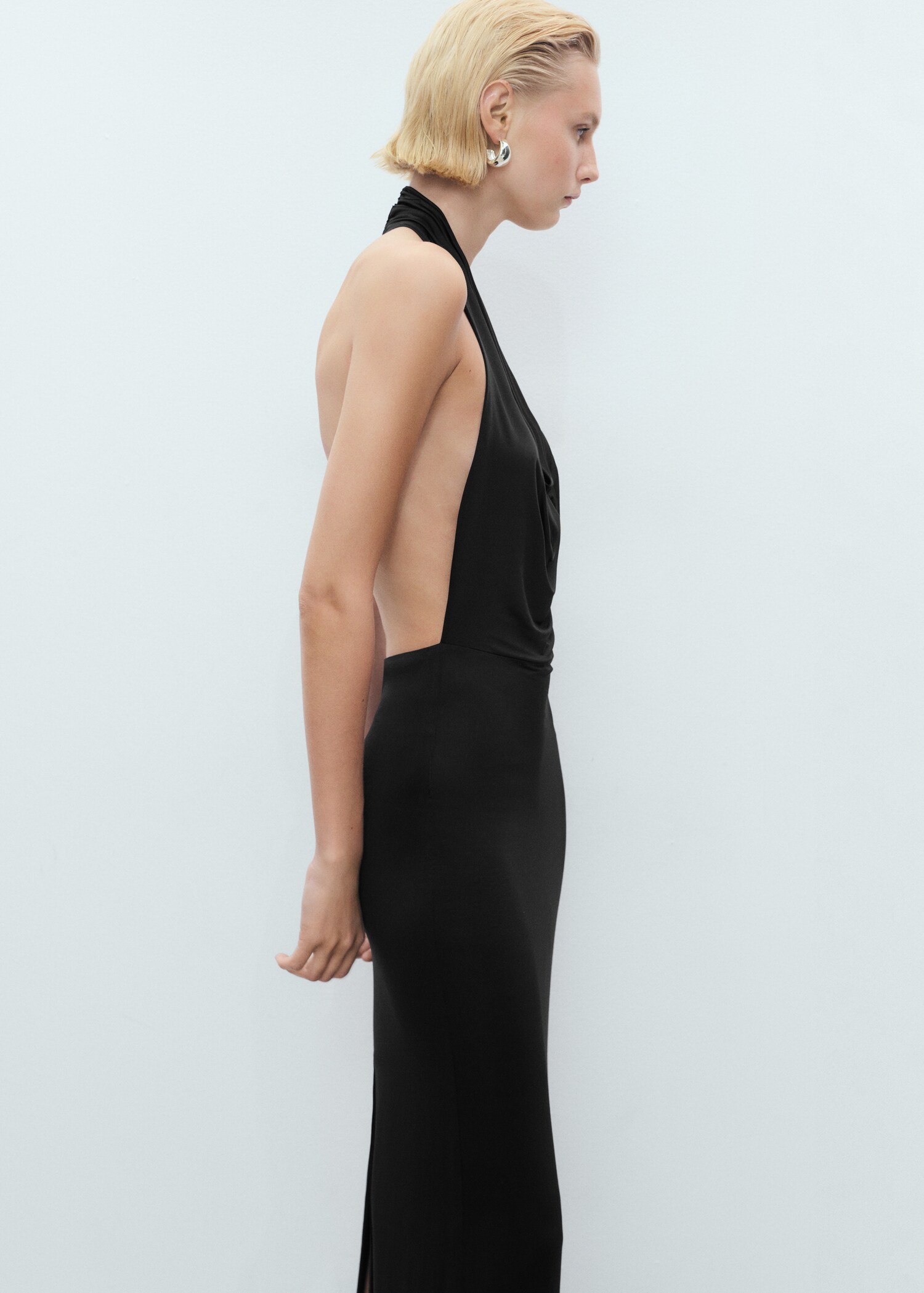 Robe drapée dos ouvert - Détail de l'article 2