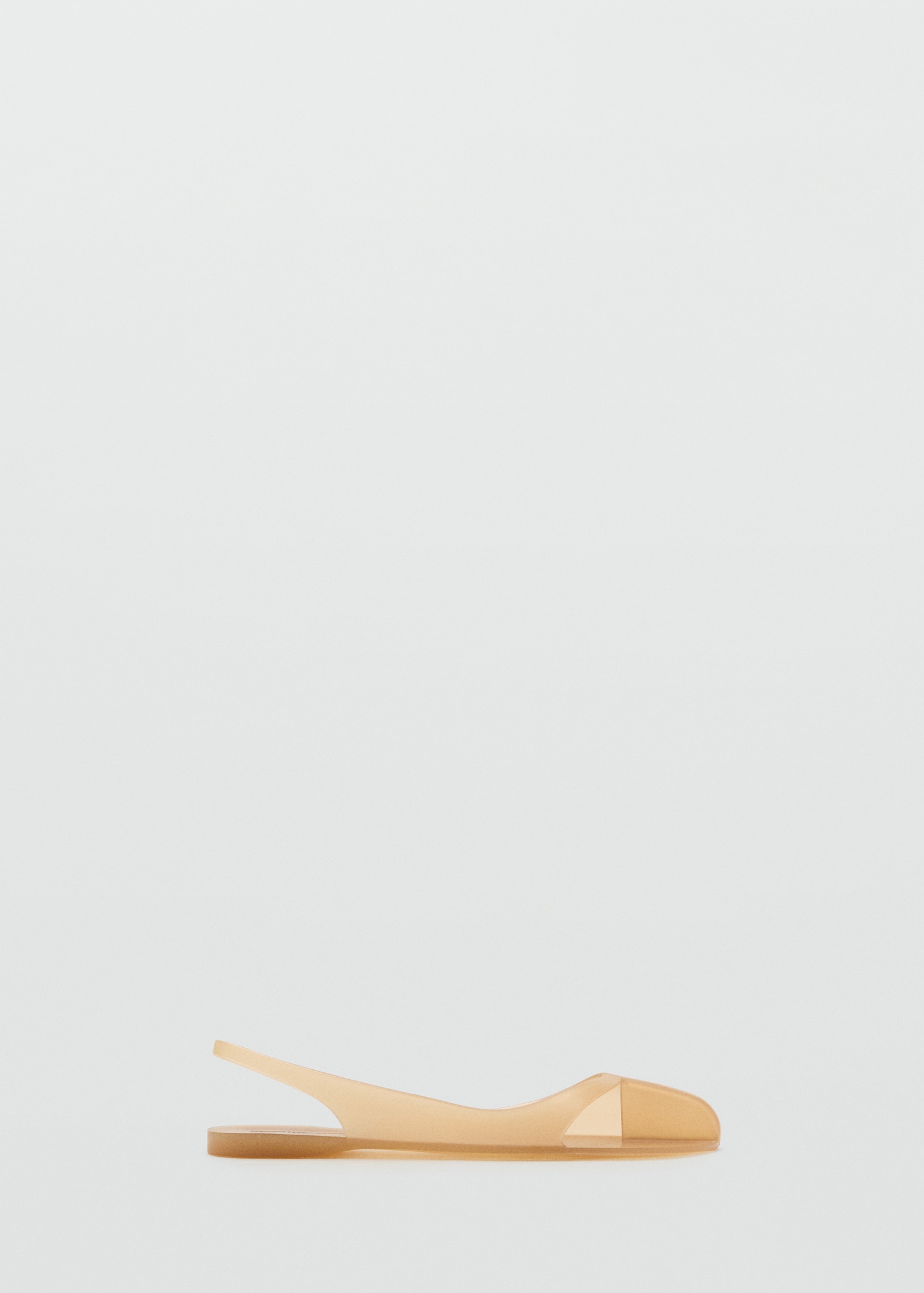 Rubberised slingback shoe - Article without model