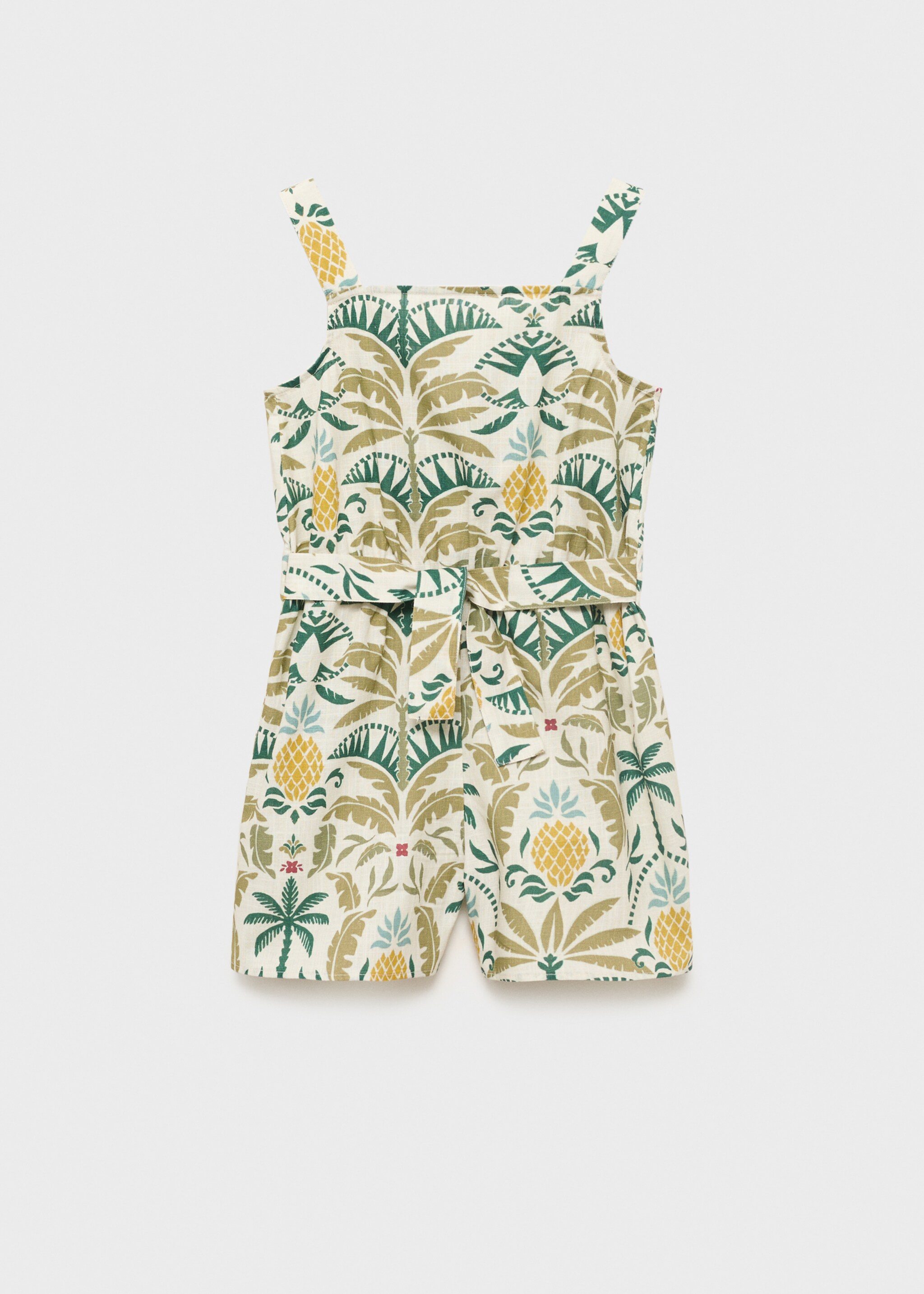 Mono estampado tropical - Artículo sin modelo