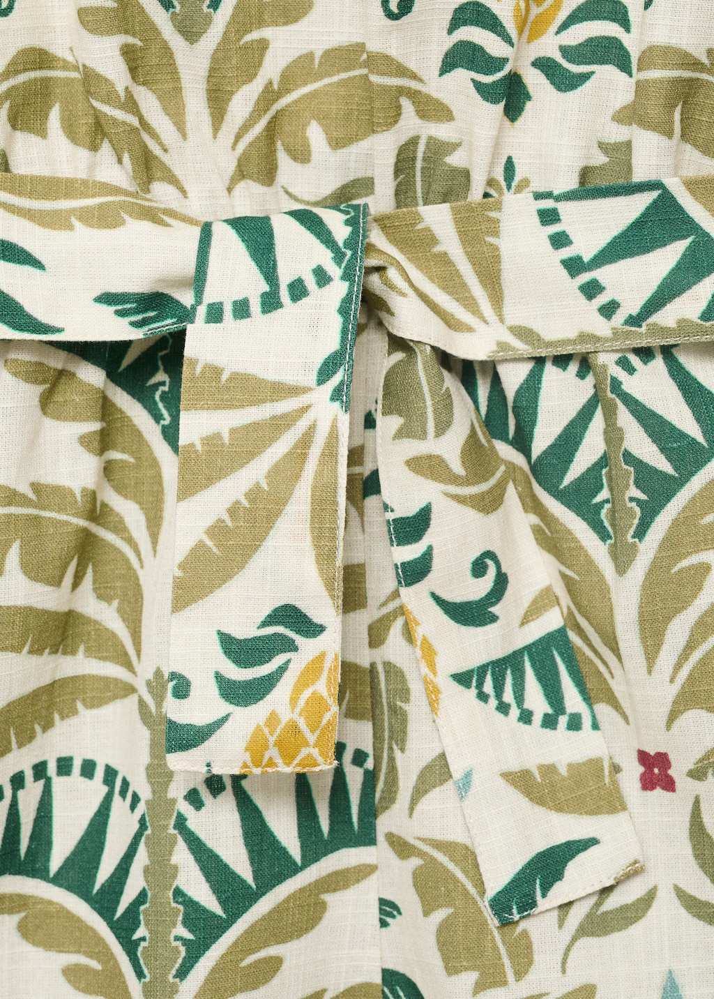 Tropical print jumpsuit