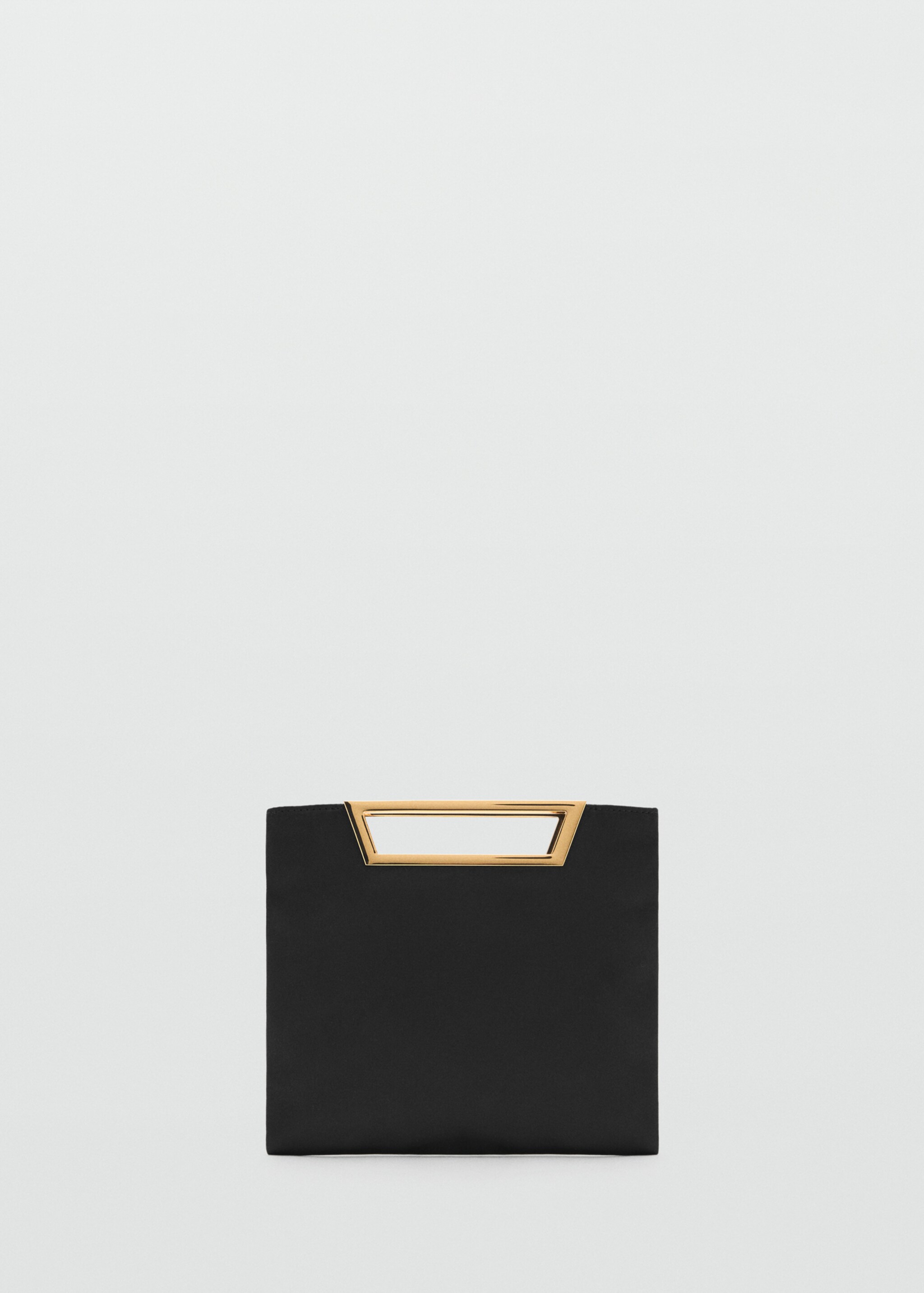 Handbag with metal handle - Article without model