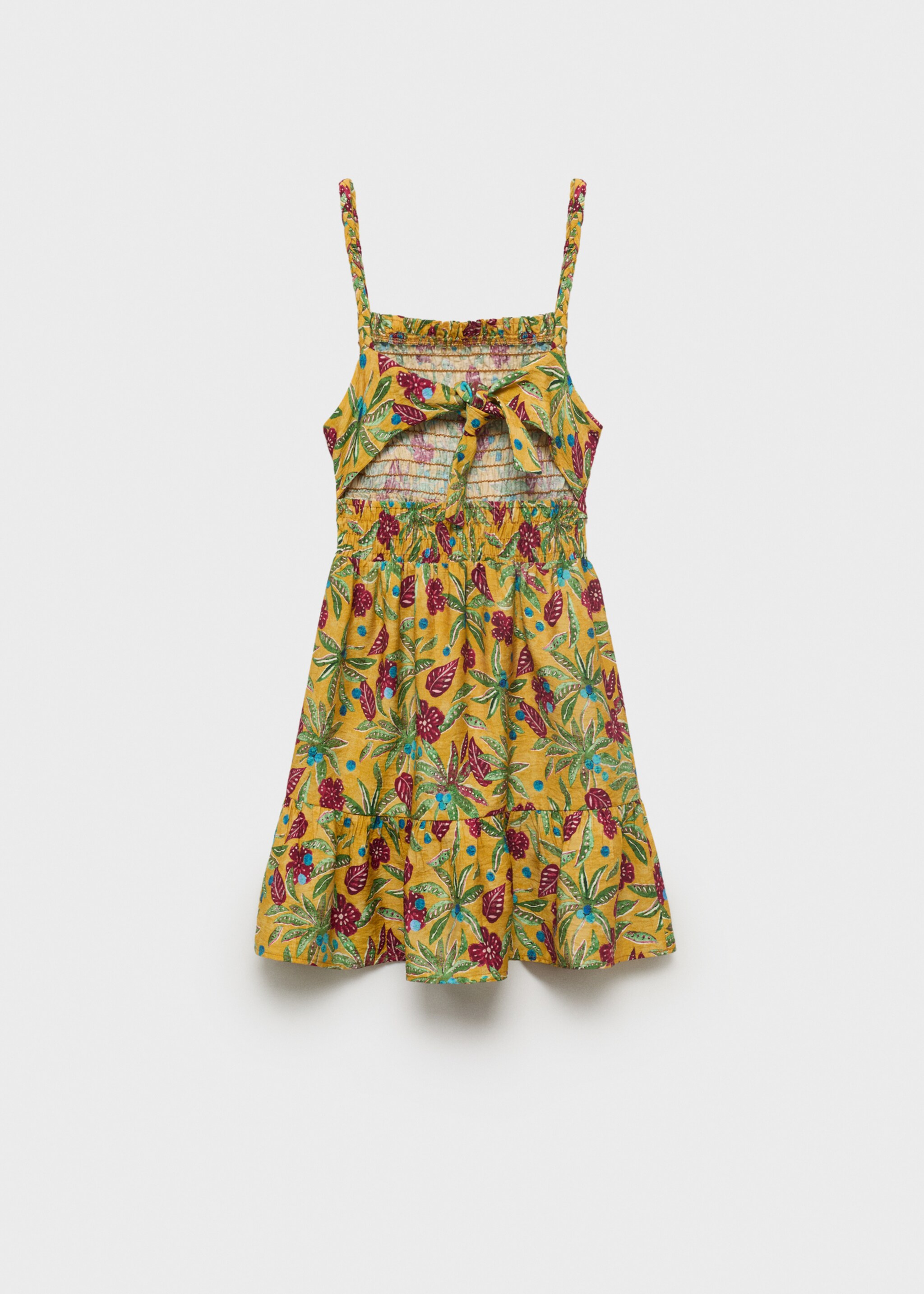 Vestido estampado floral - Reverso del artículo