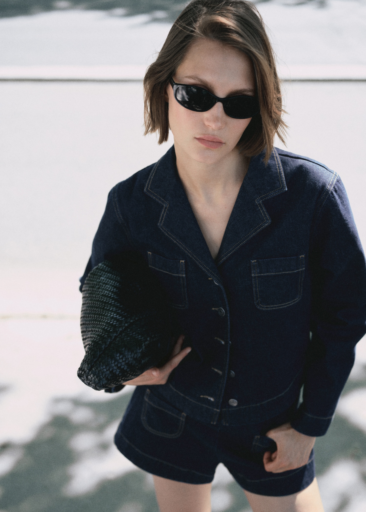 Denim Jackets Stylish Denim Shorts High-waisted Denim Shorts