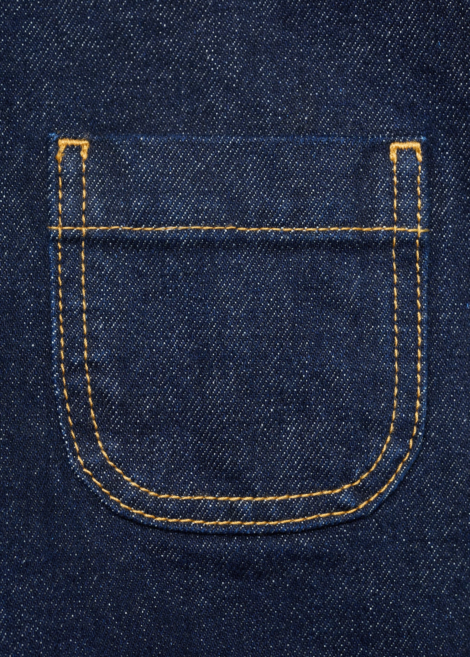 High-Waist Denim-Shorts mit Taschen - Detail des Artikels 8