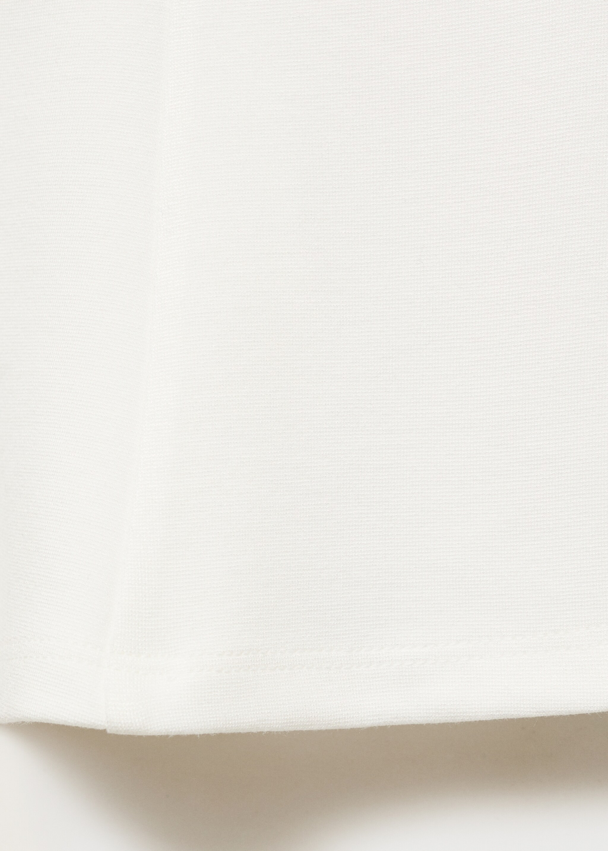 Peplum top with seam detail - Details of the article 0