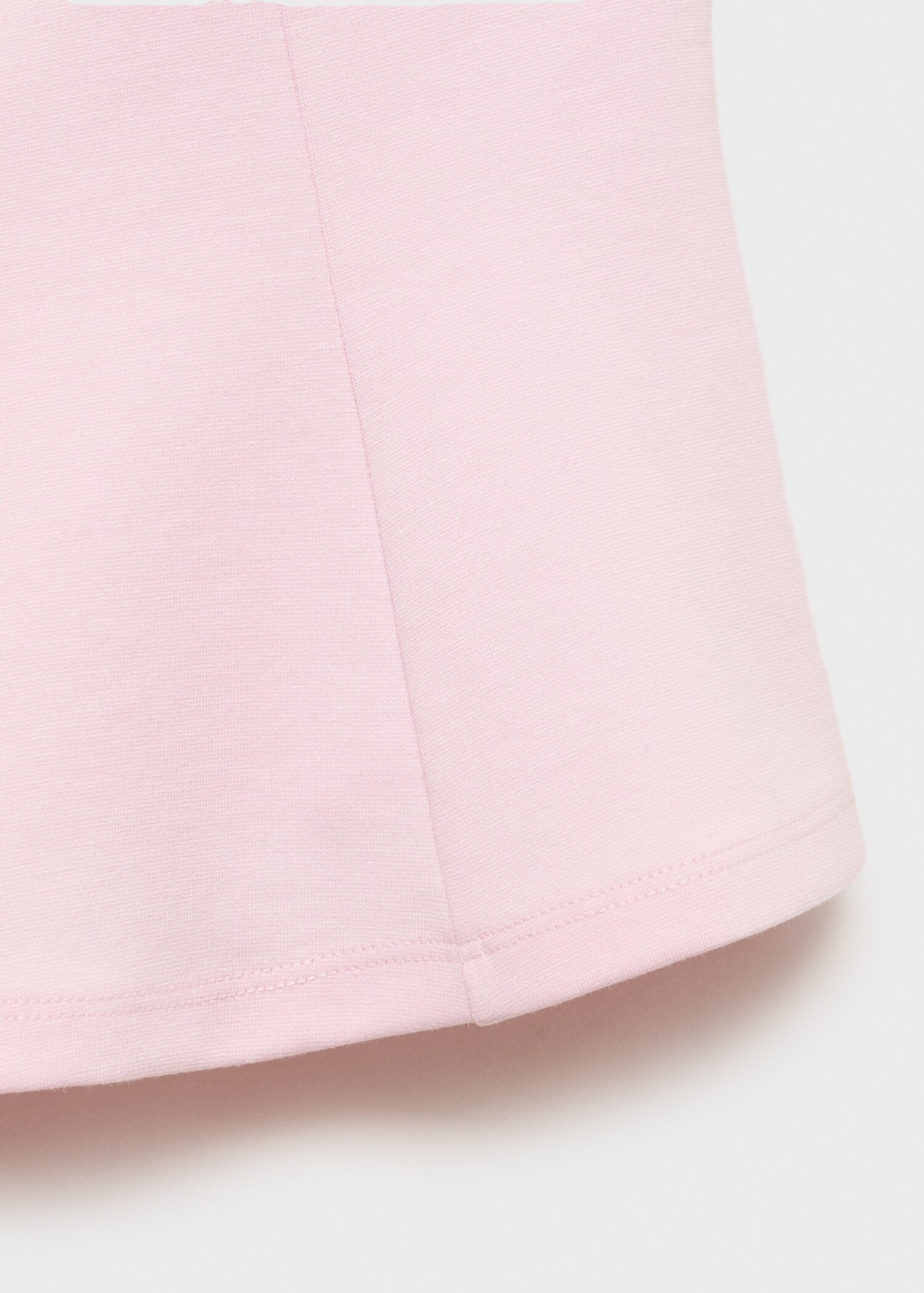 Peplum top with seam detail - Details of the article 0