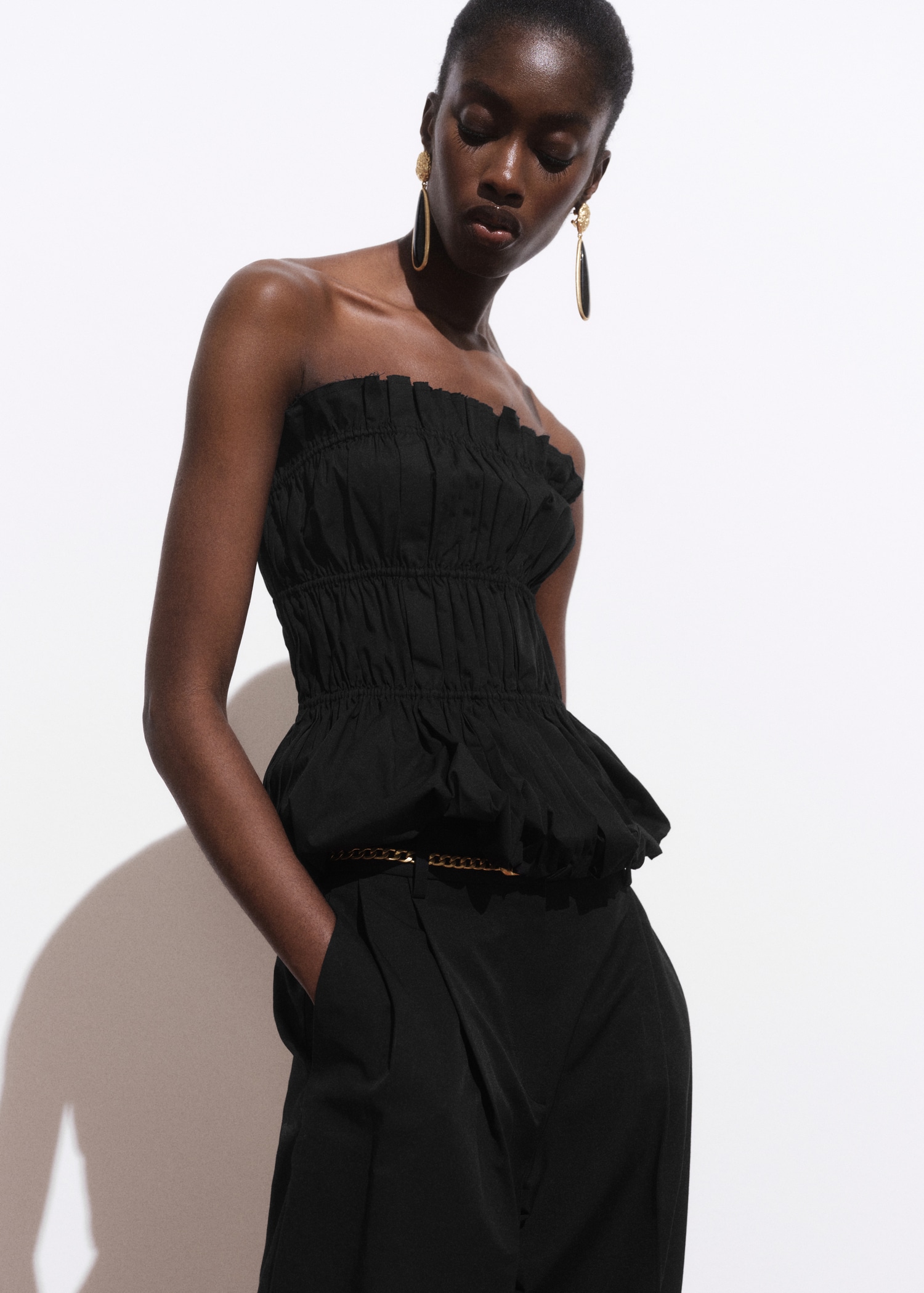 Lupetto Smanicato Per Donna Senza Cuciture Microfibra - Foto 5